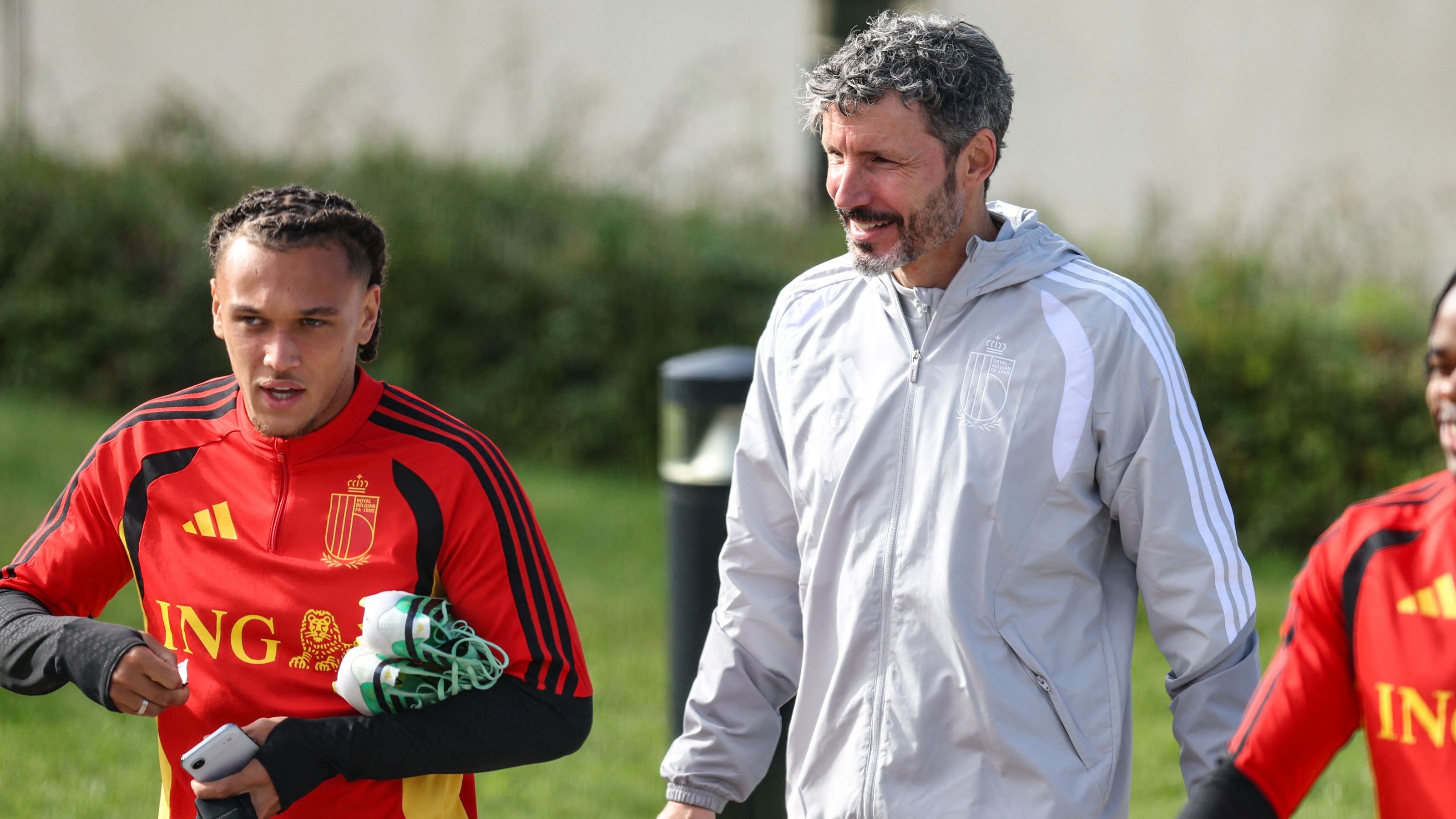 SOCCER BELGIUM RED DEVILS TRAINING TUESDAY