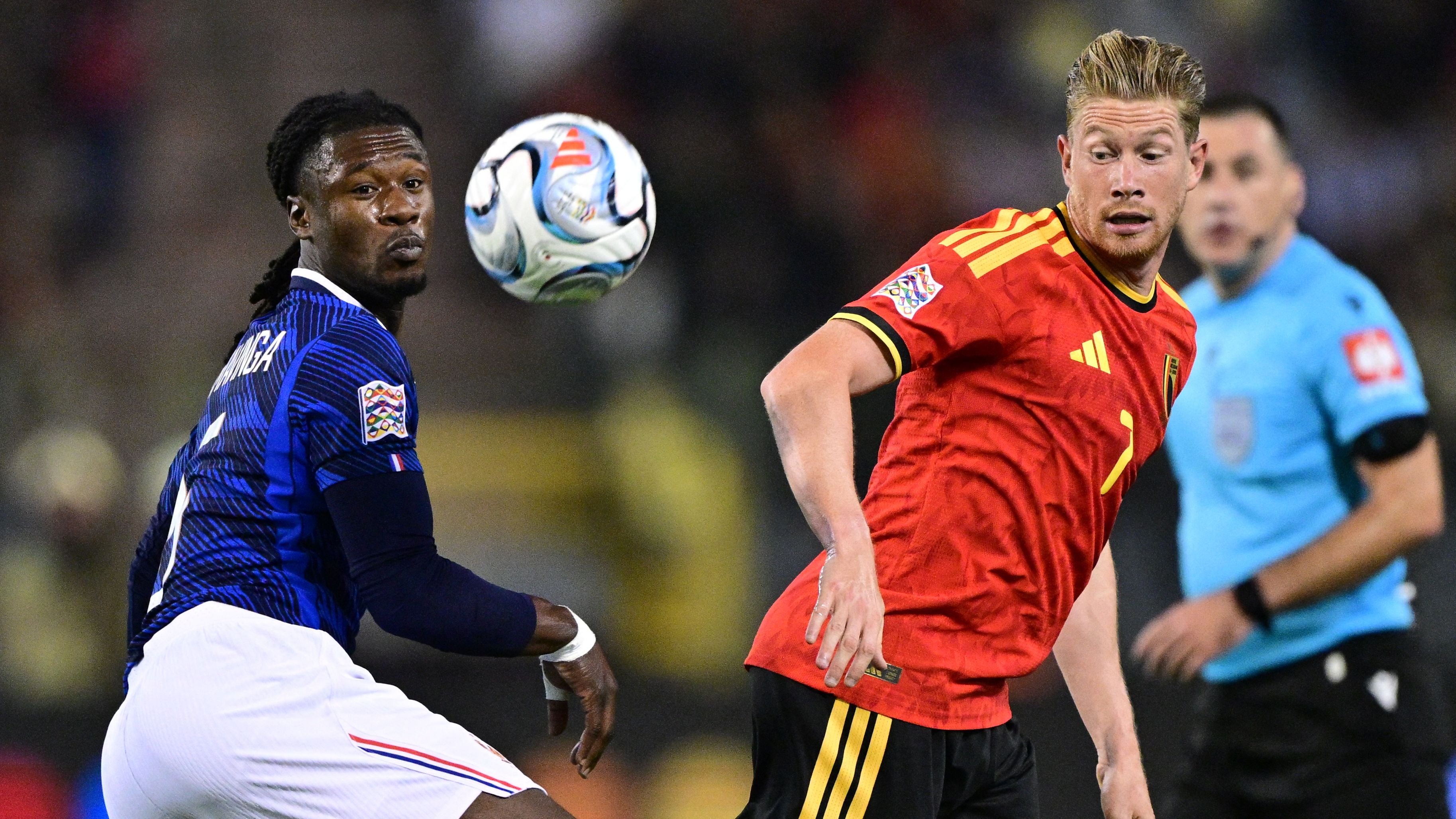 SOCCER NATIONS LEAGUE BELGIUM VS FRANCE