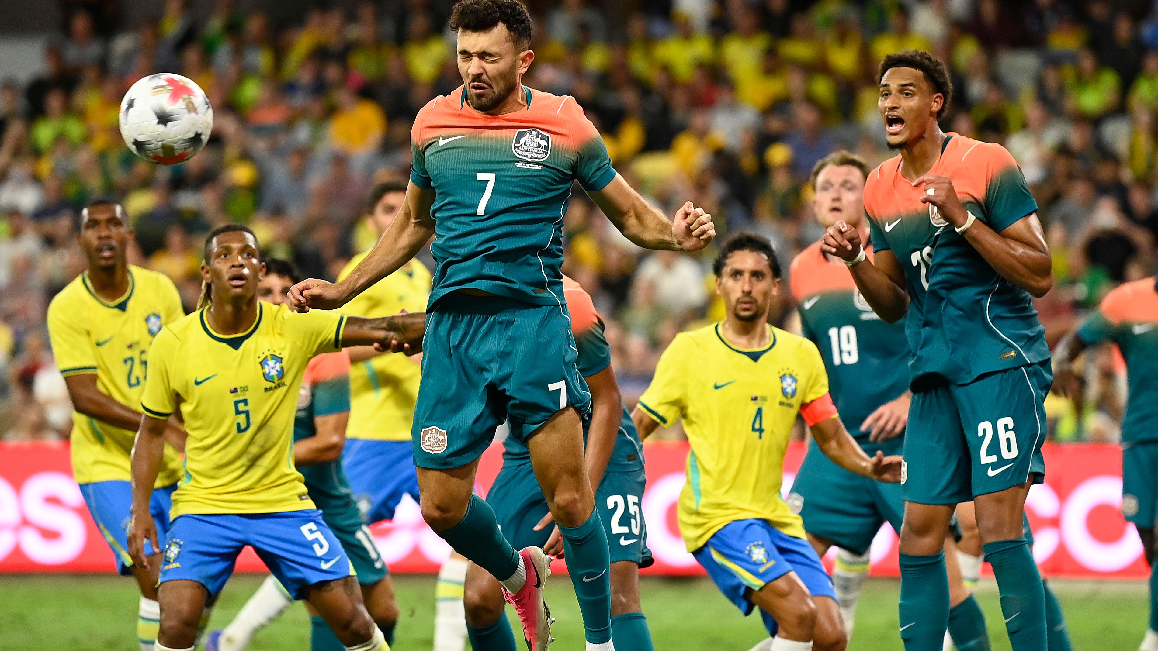 Australia v Brazil