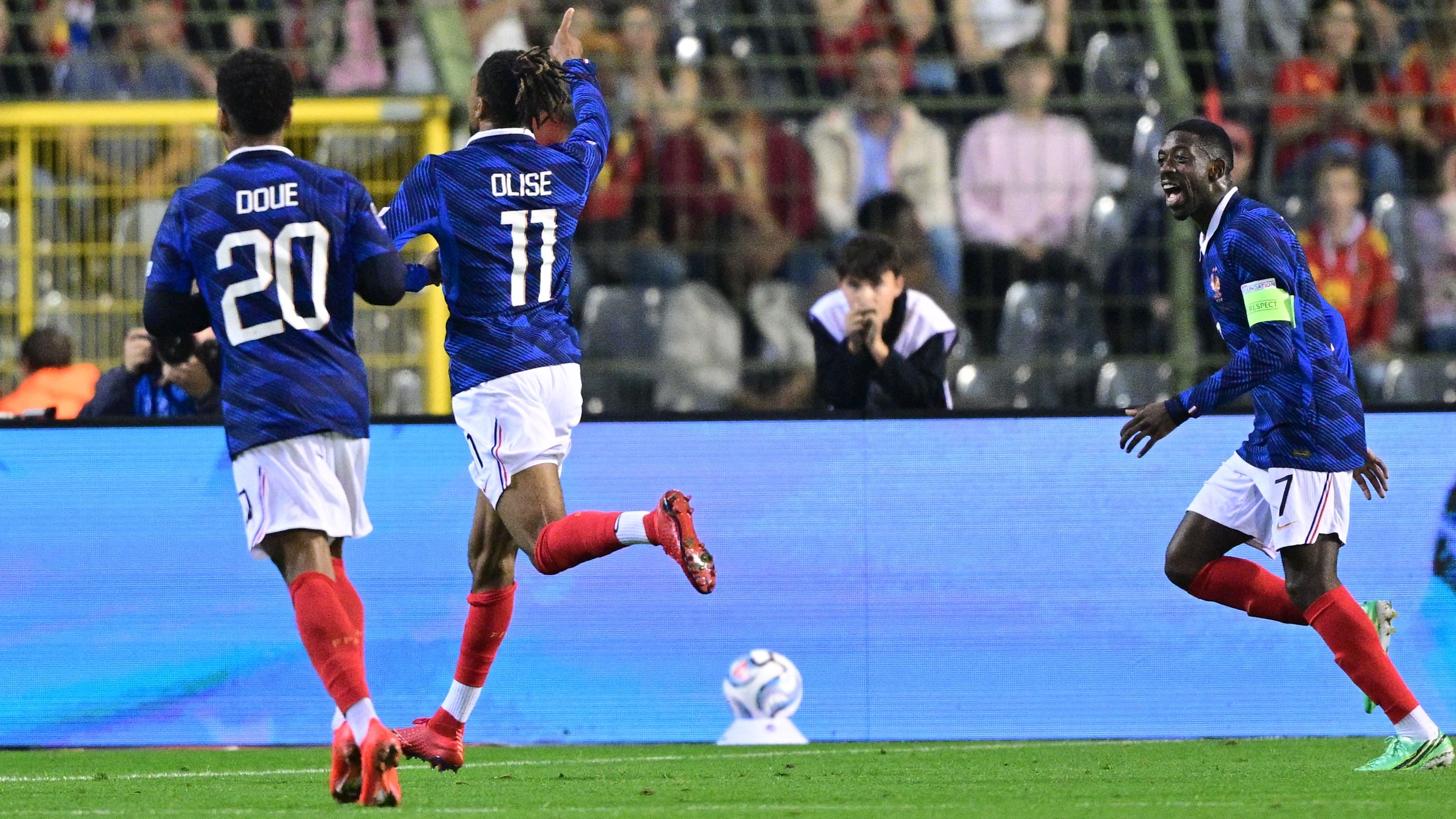 SOCCER NATIONS LEAGUE BELGIUM VS FRANCE
