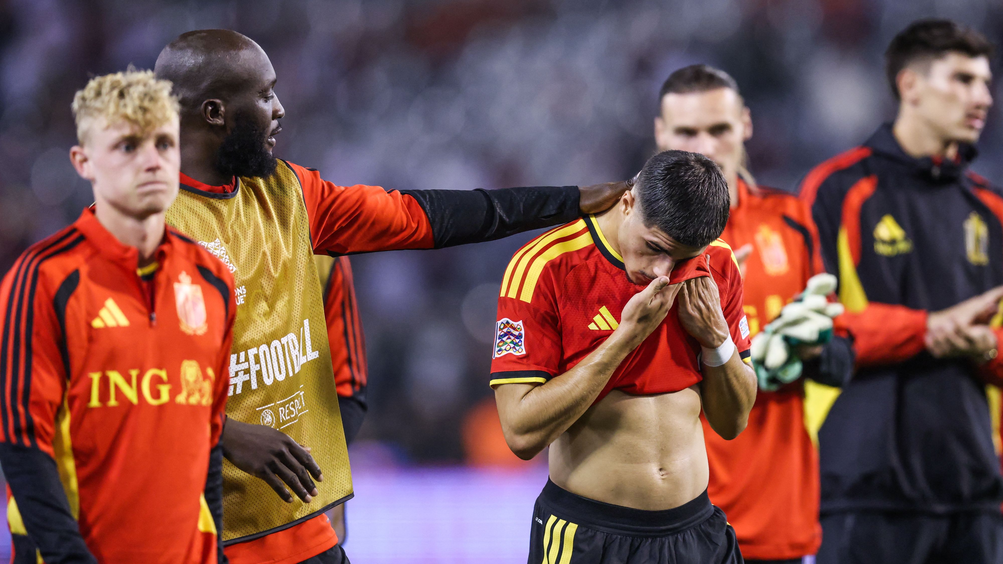 SOCCER NATIONS LEAGUE BELGIUM VS FRANCE