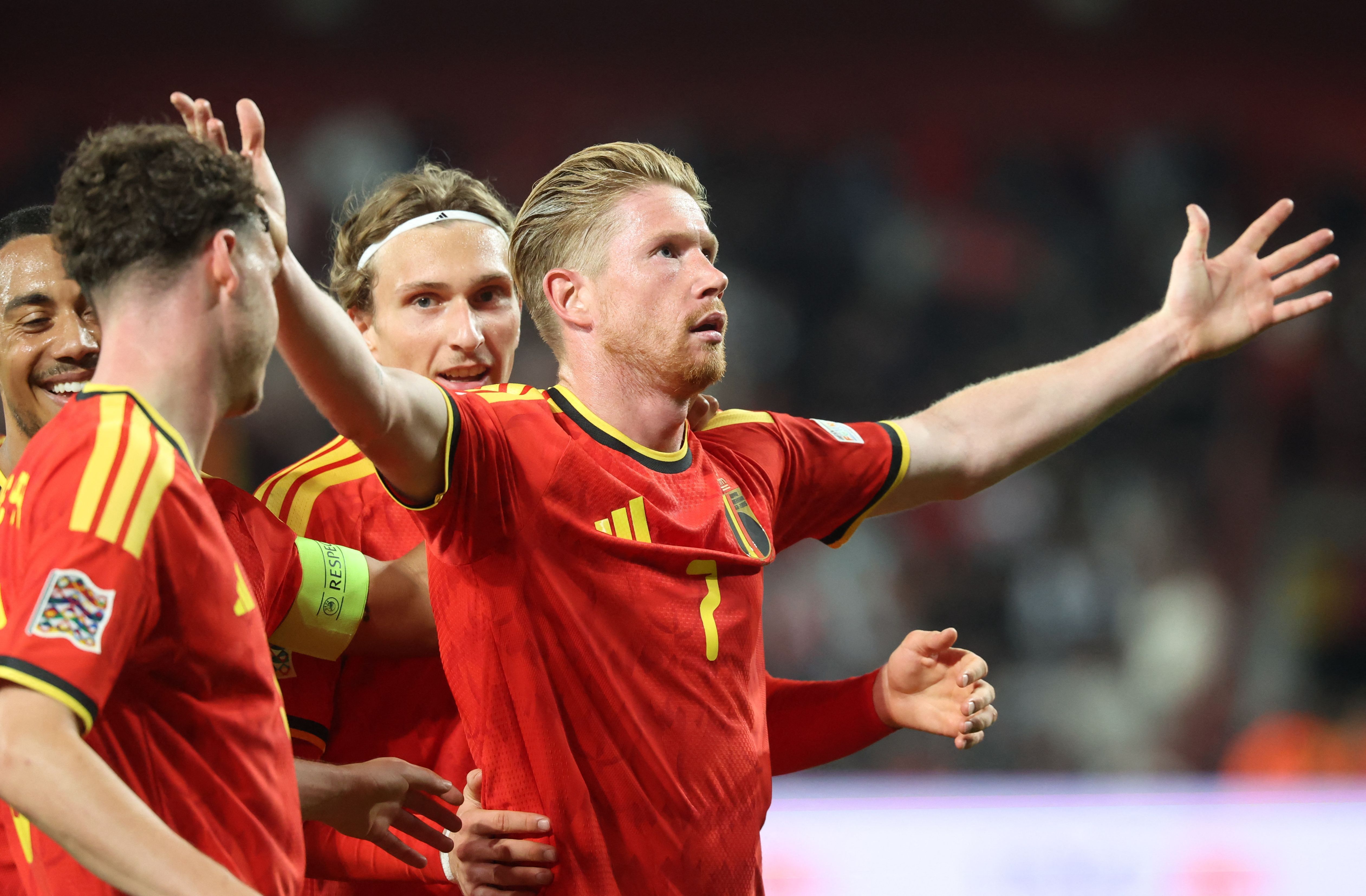 SOCCER NATIONS LEAGUE BELGIUM VS TURKEY
