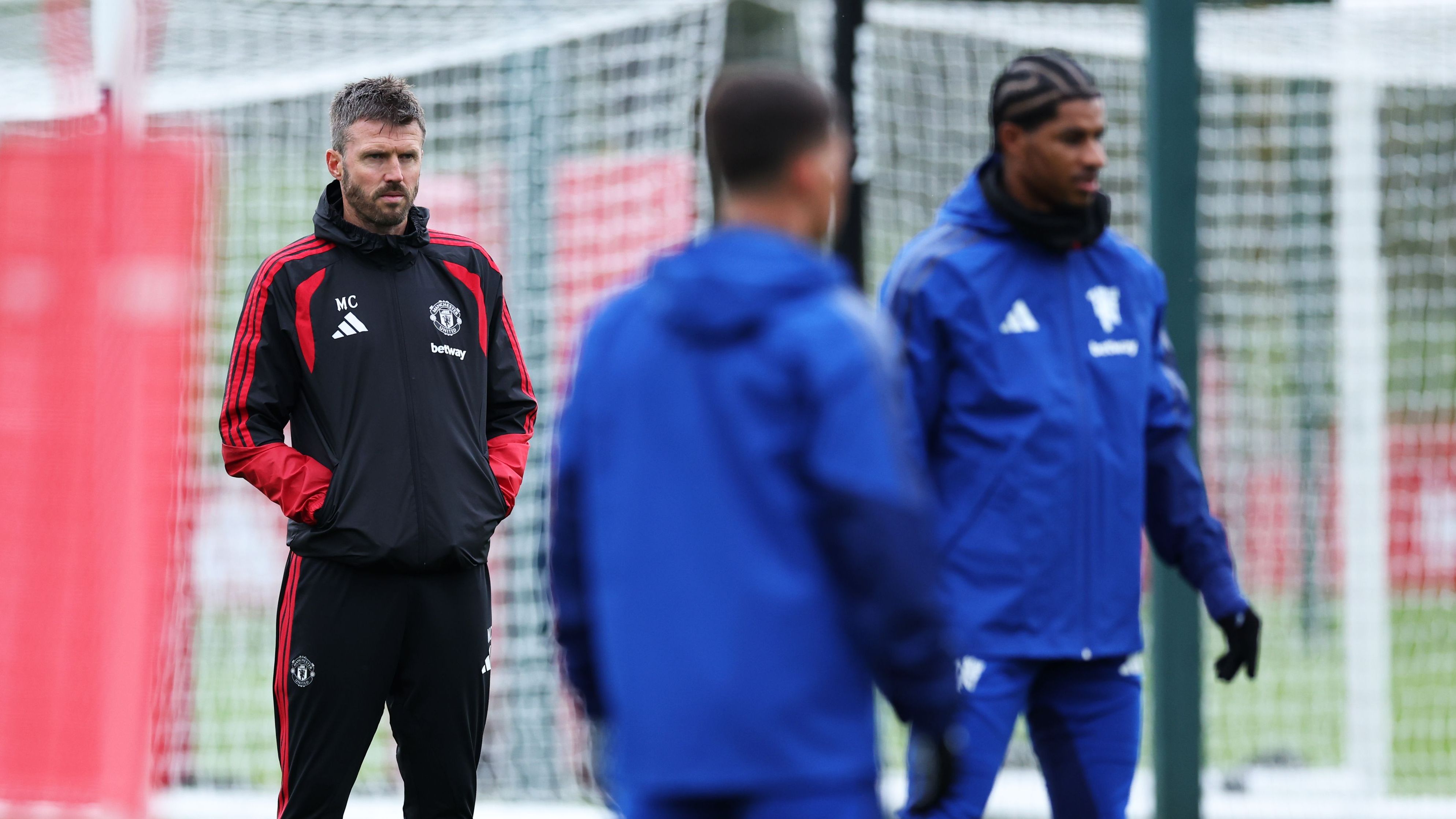 Manchester United Training Session And Press Conference - UEFA Champions League 2026/27 League Phase MD2