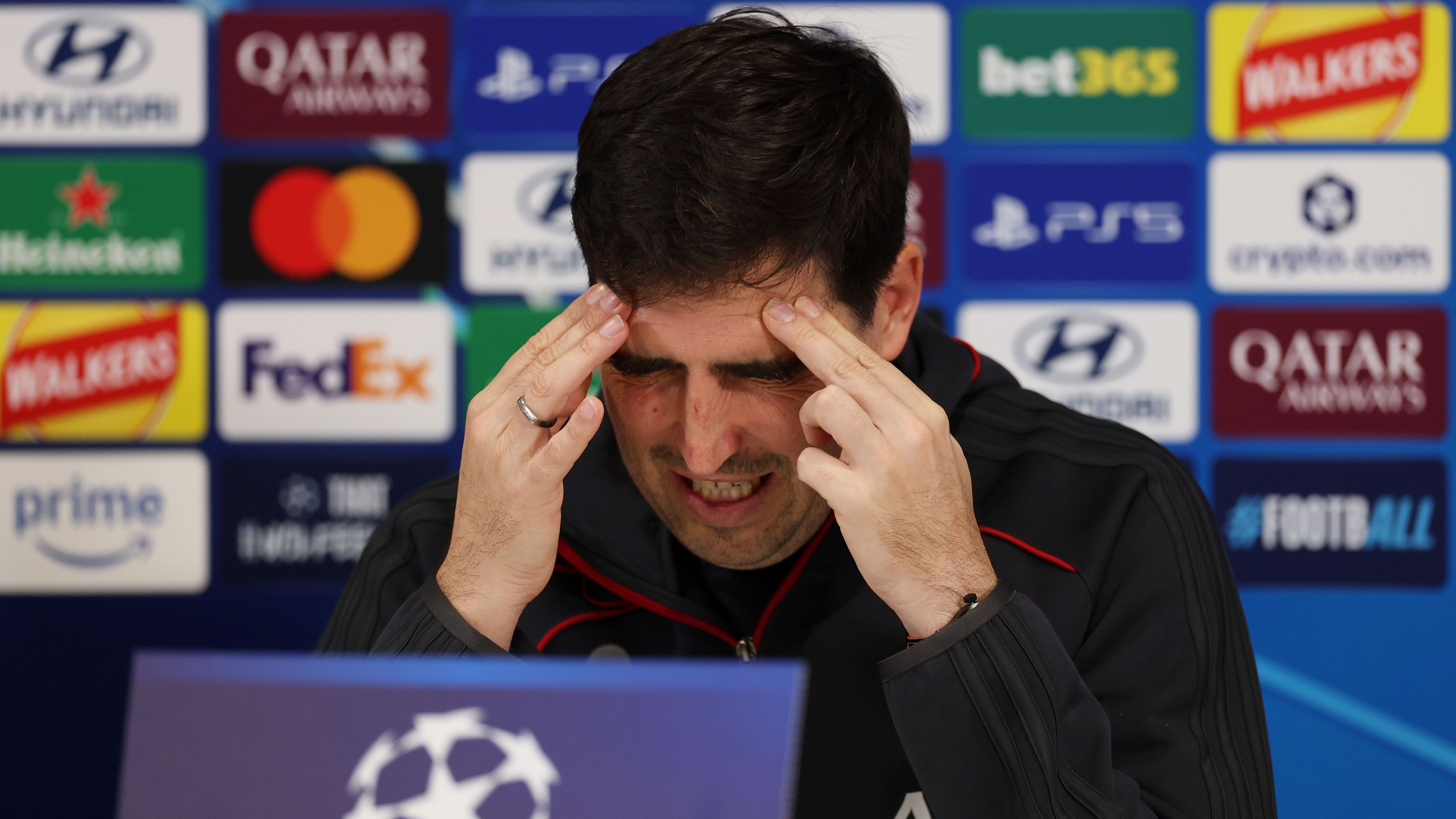 Liverpool FC Training Session And Press Conference - UEFA Champions League 2026/27 League Phase MD3