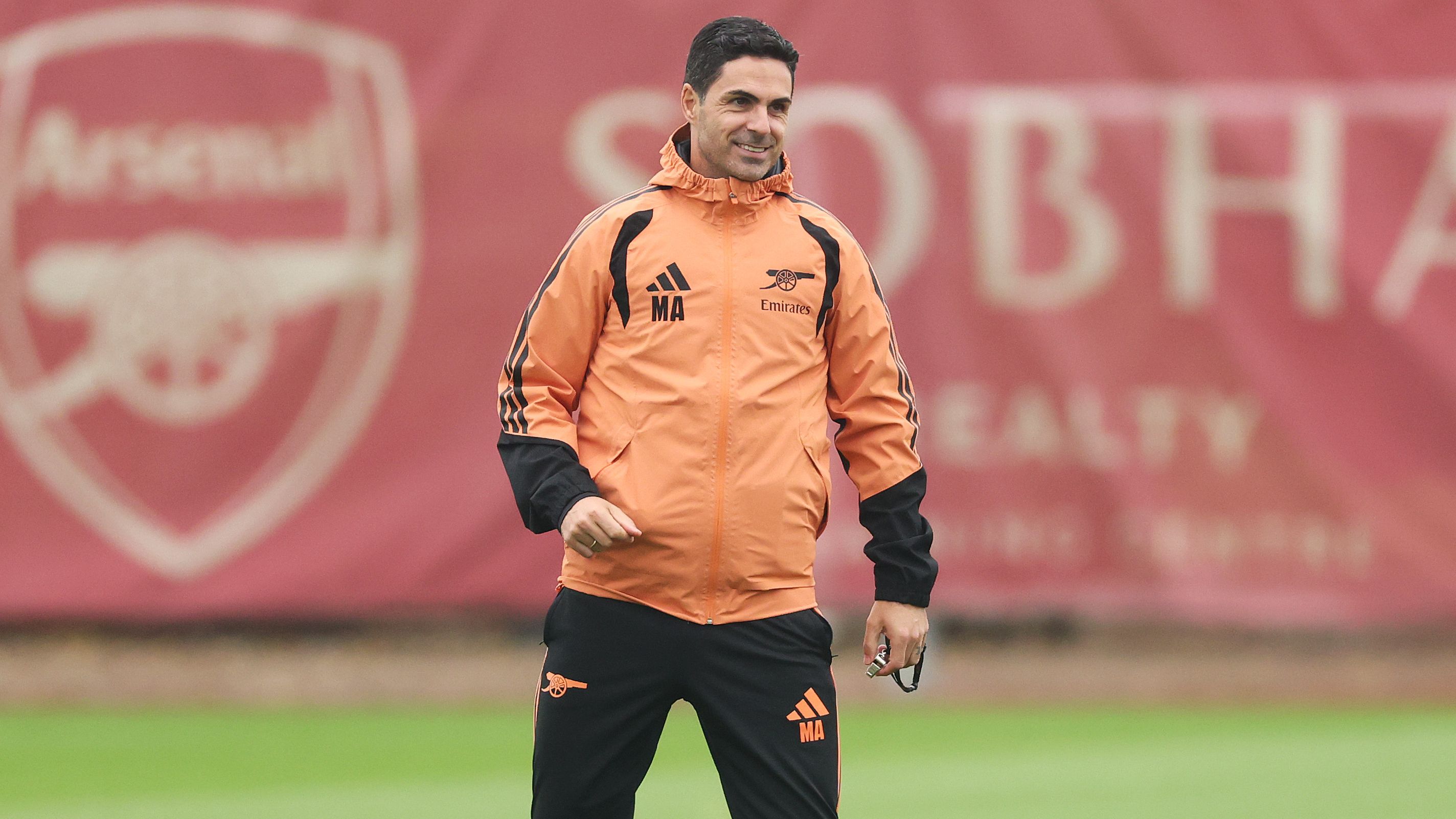 Arsenal FC Training Session And Press Conference - UEFA Champions League 2026/27 League Phase MD3