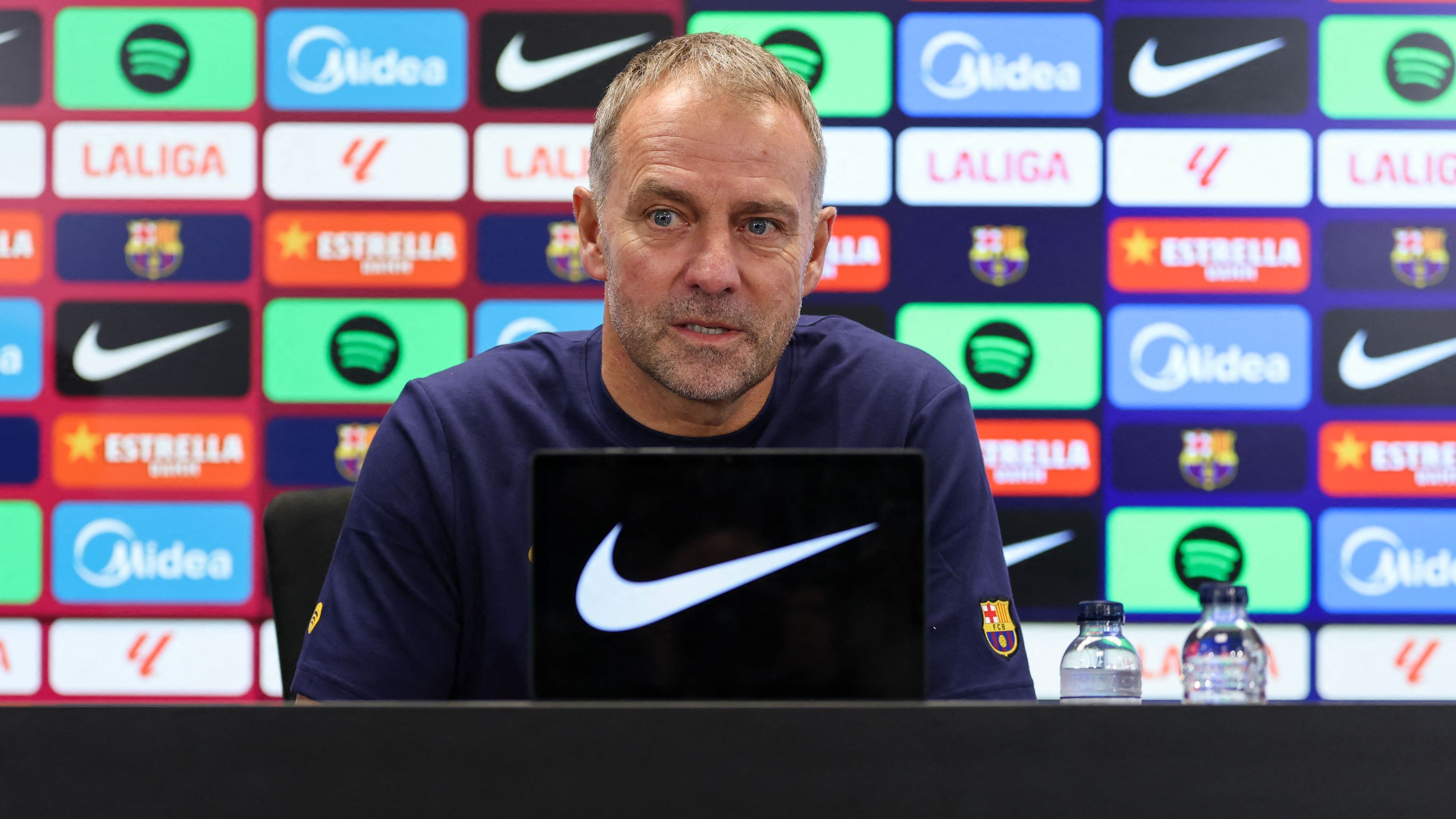 FBL-ESP-LIGA-BARCELONA-PRESSER
