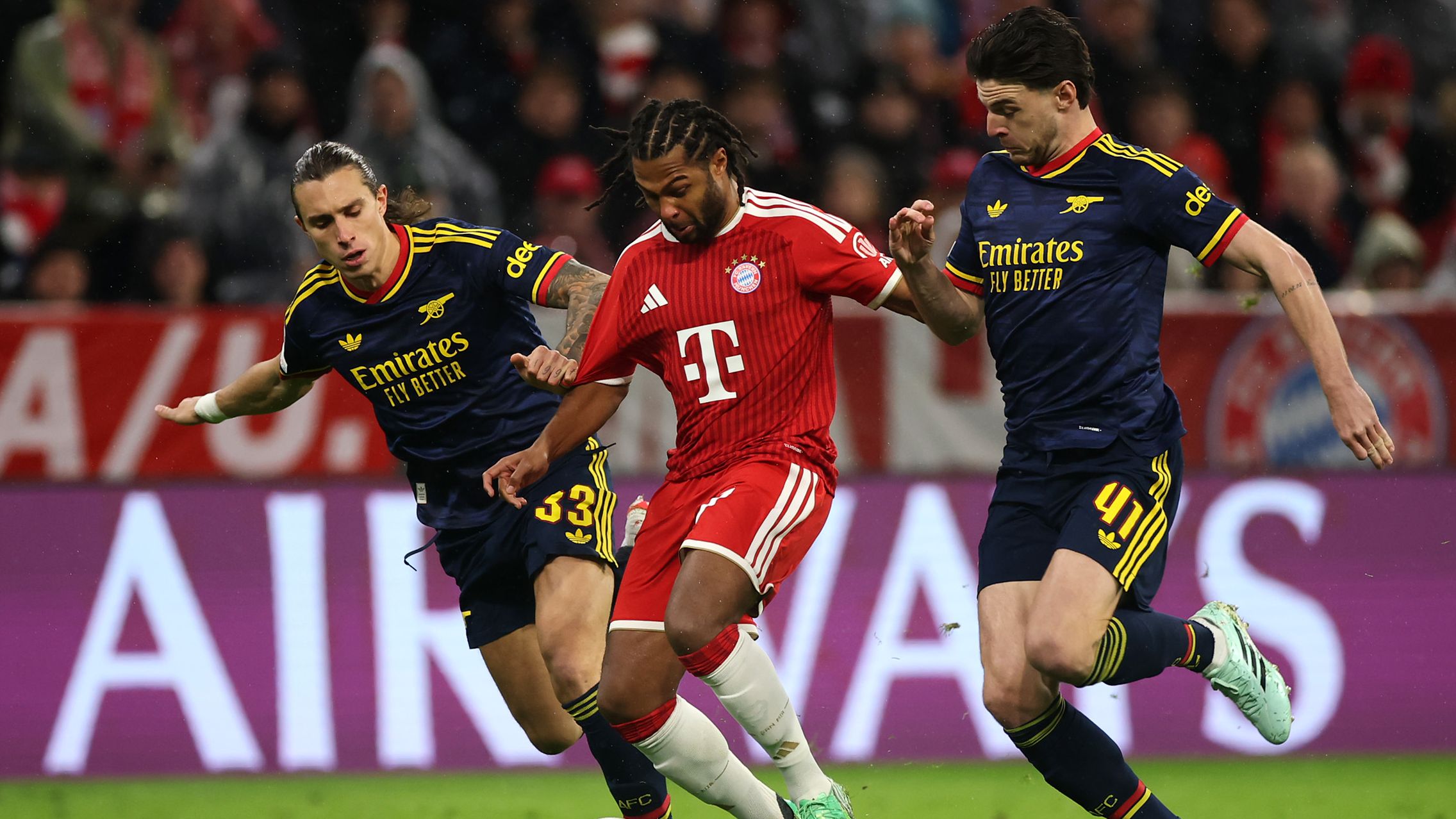 Bayern Munich vs Arsenal: The tactics board - How Arsenal exploited ...