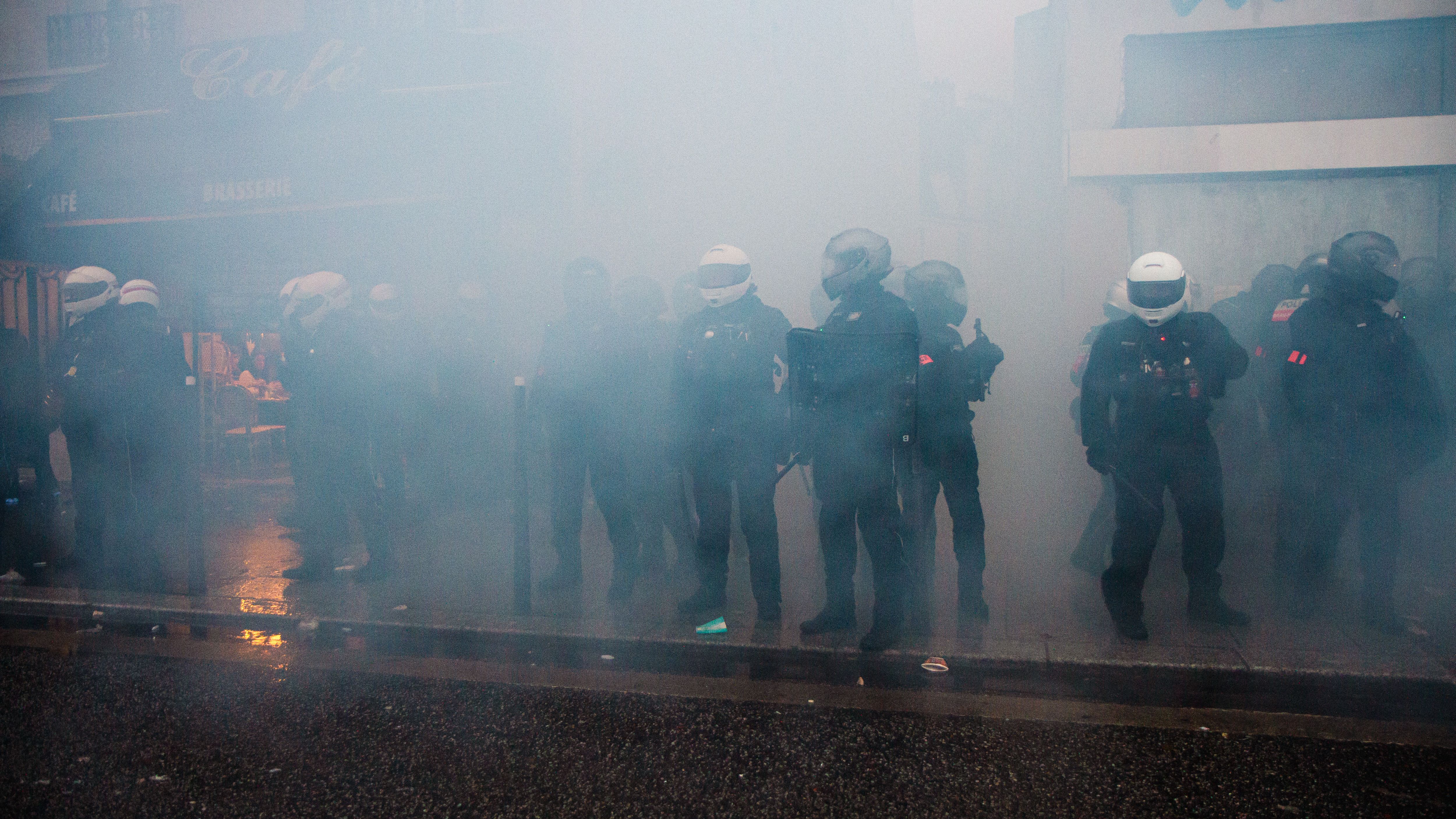 FRANCE-PROTEST-RALLY-OCTOBER-24-YELLOW-VESTS-GEN-Z-PARIS