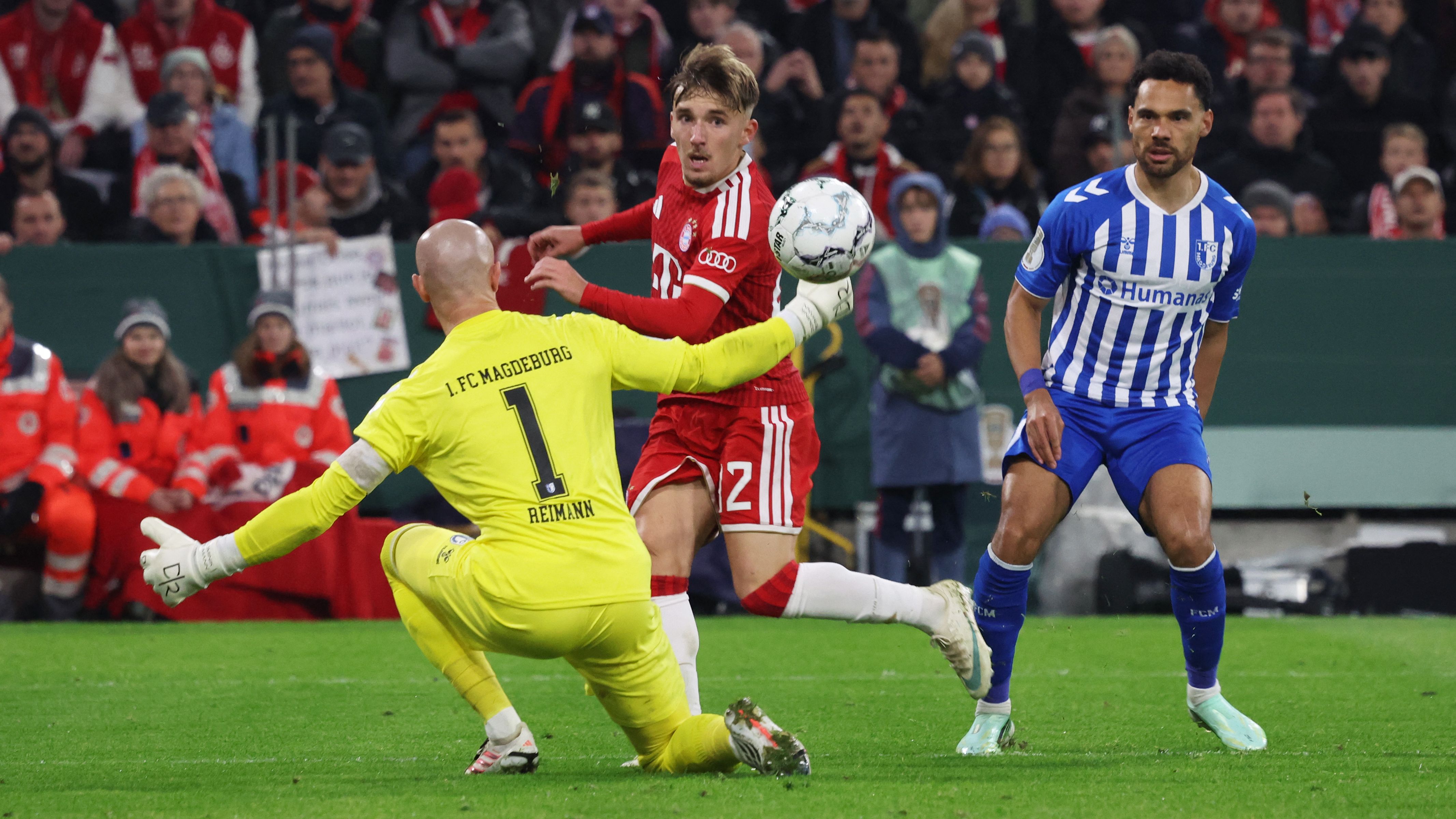 FBL-GER-CUP-BAYERN MUNICH-MAGDEBURG