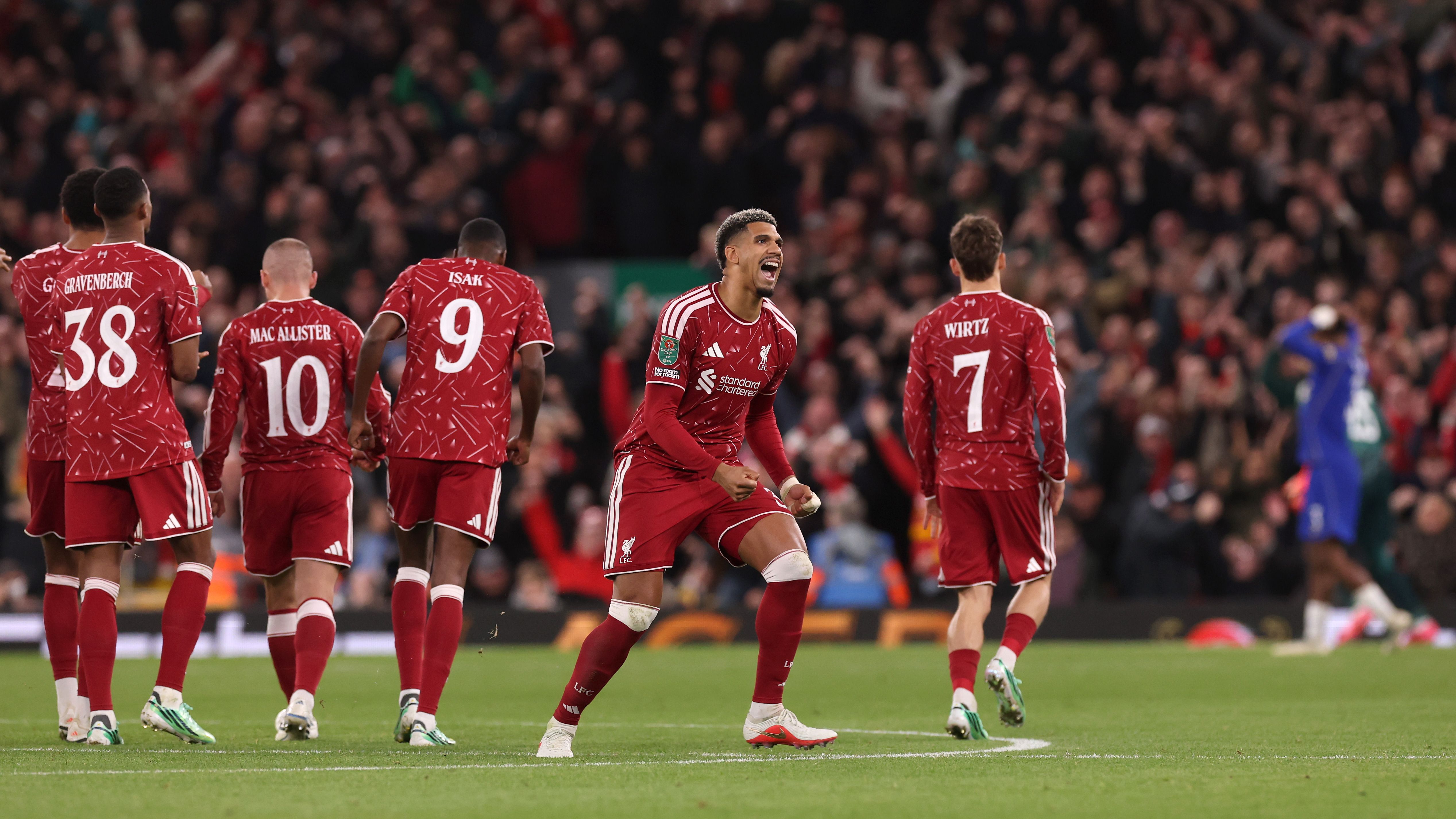 Liverpool v Chelsea - Carabao Cup Fourth Round