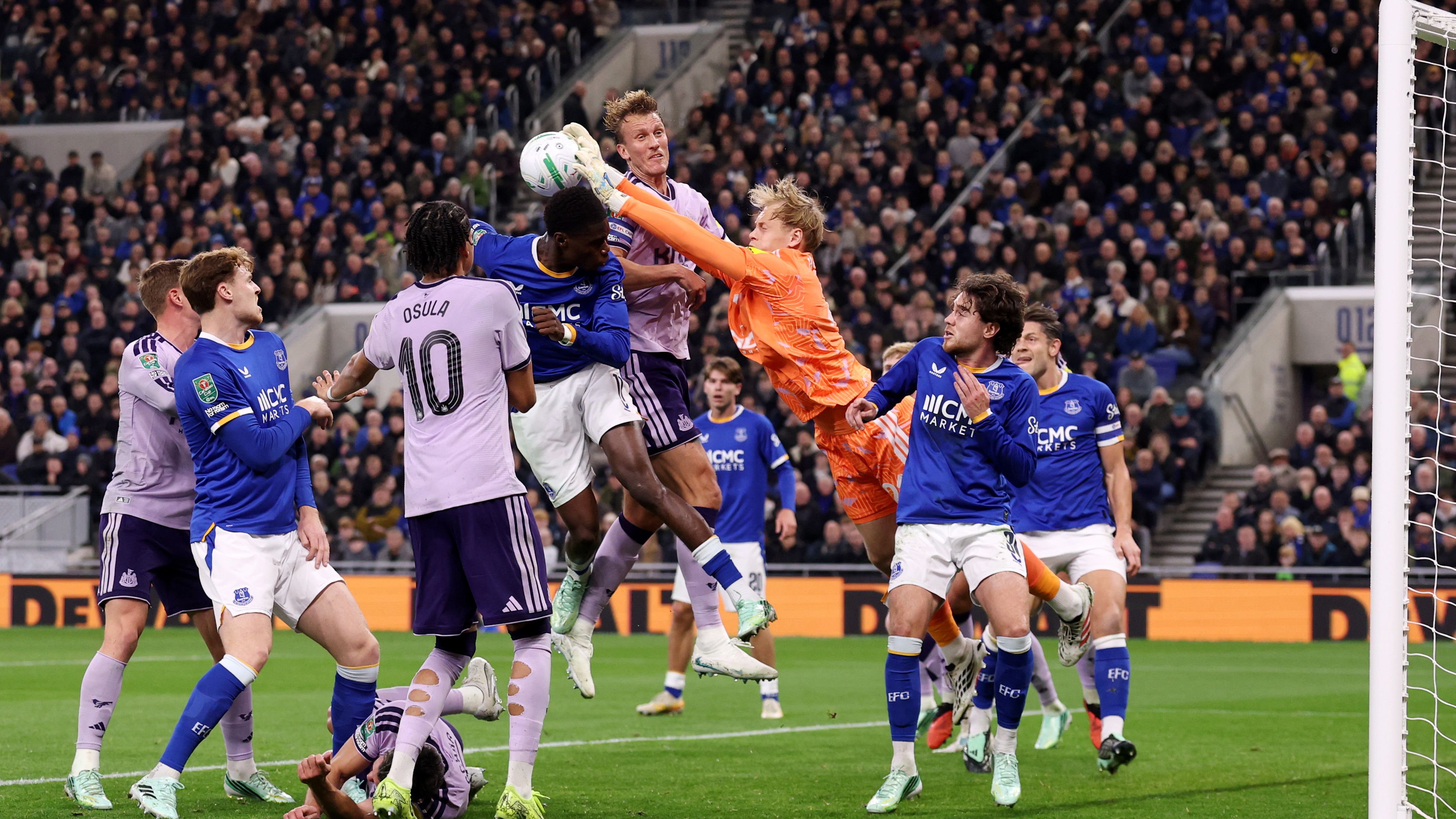 Everton v Newcastle United - Carabao Cup Fourth Round
