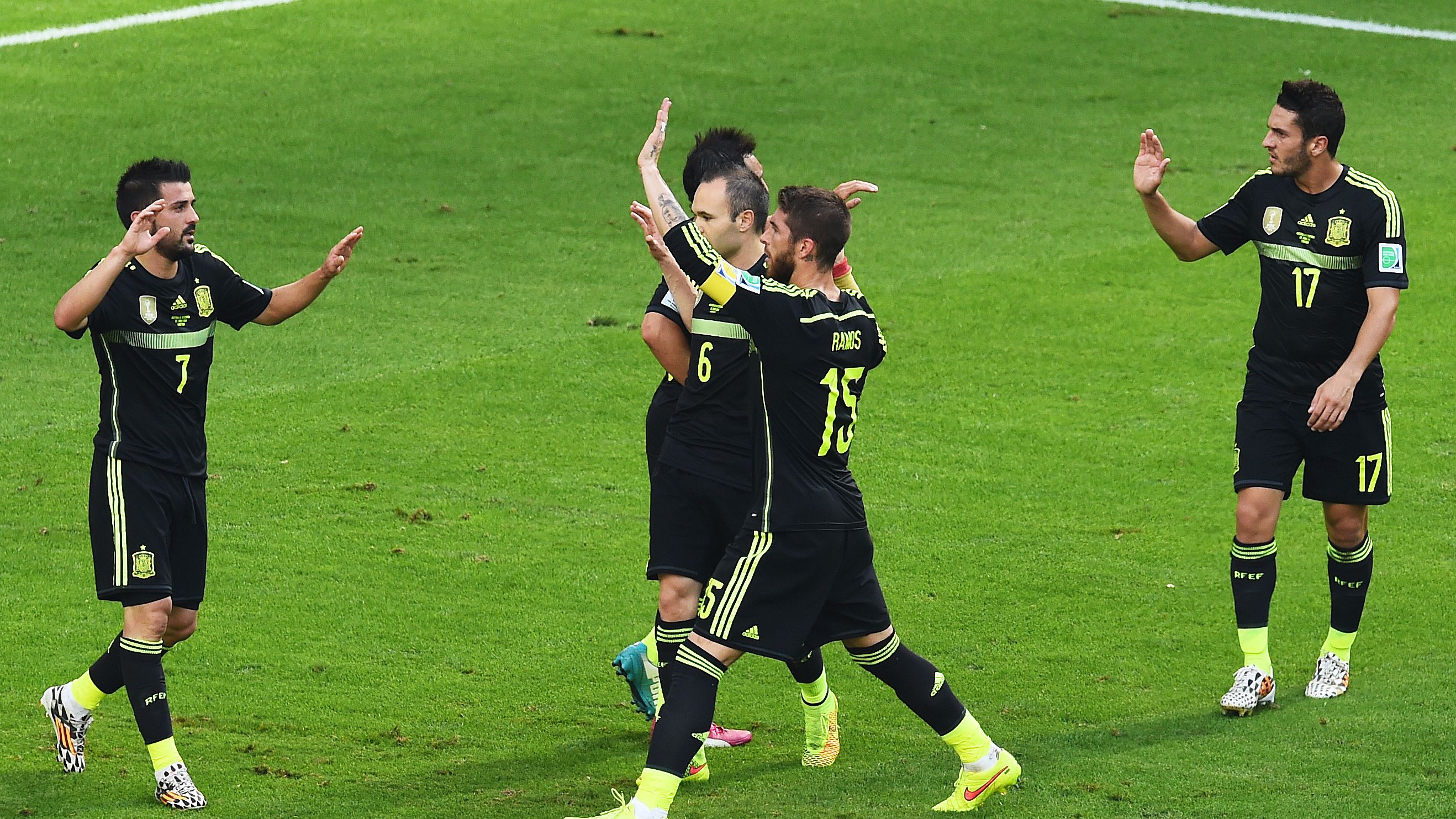 Australia v Spain: Group B - 2014 FIFA World Cup Brazil