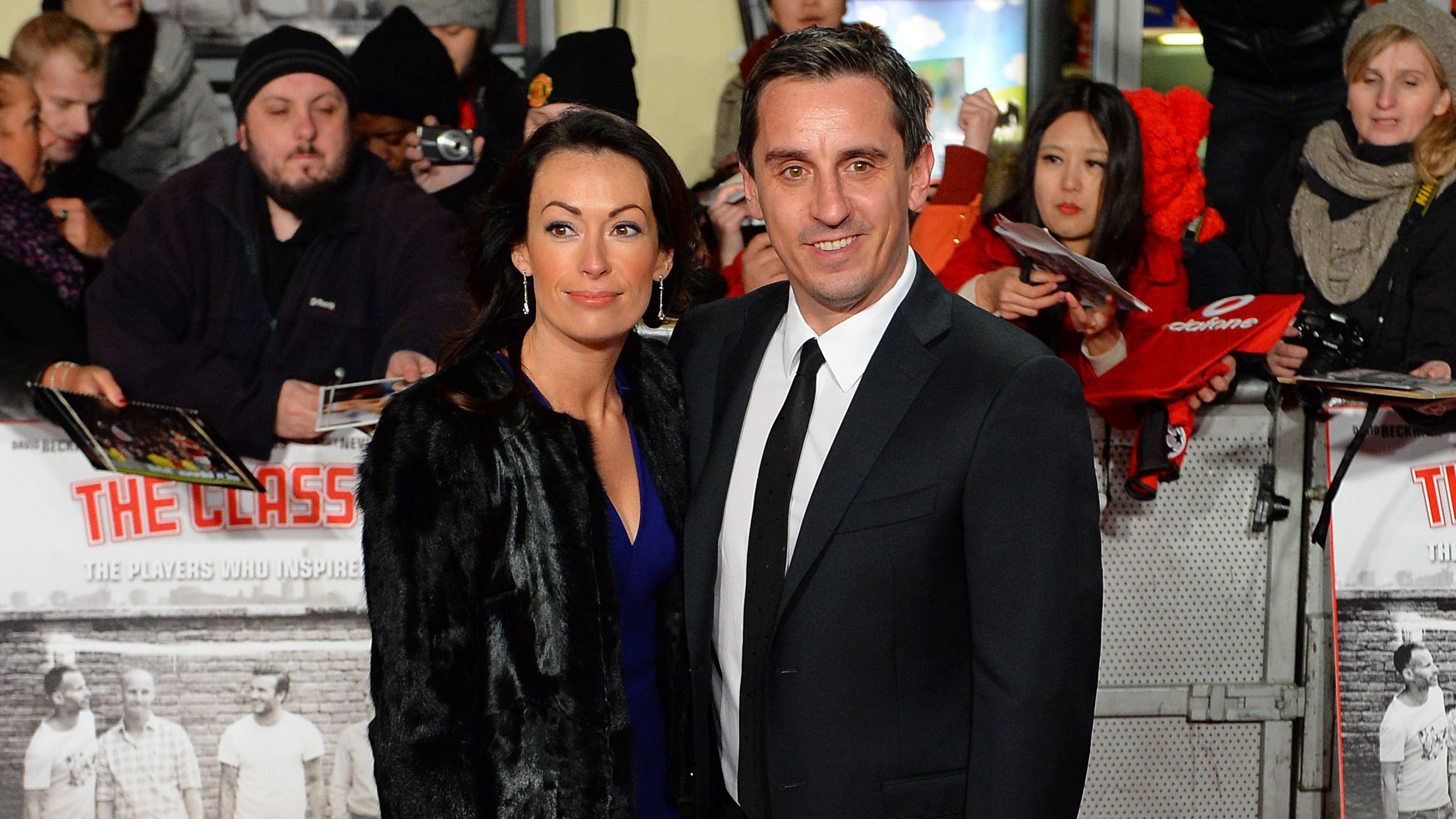 'I can't do this!' - Gary Neville's wife admits going to bed with the