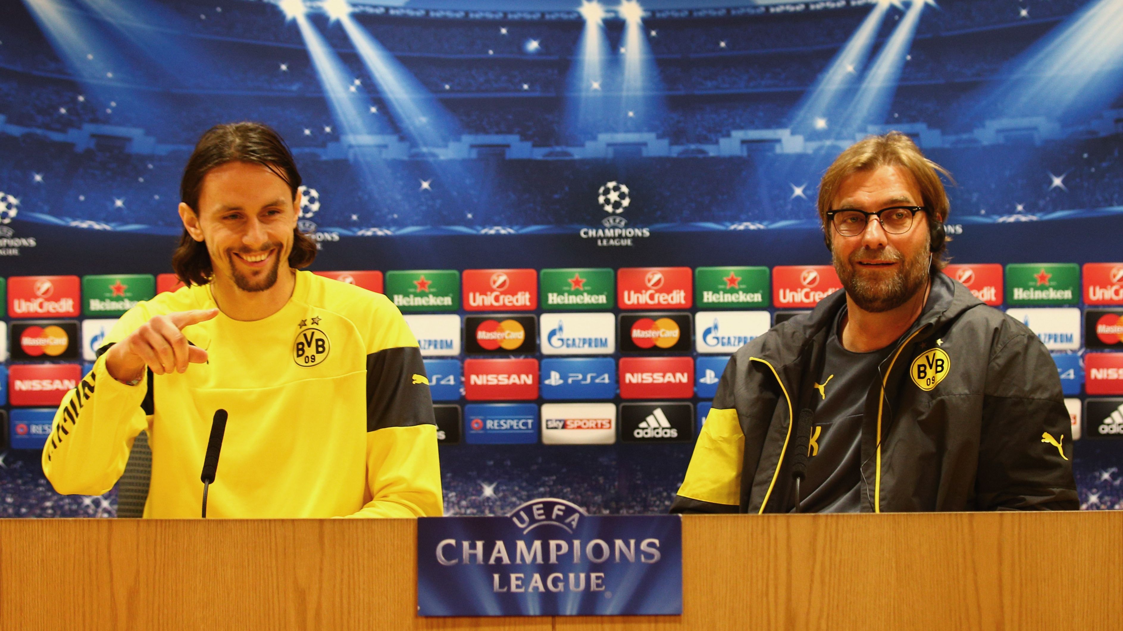 Borussia Dortmund Training Session & Press Conference