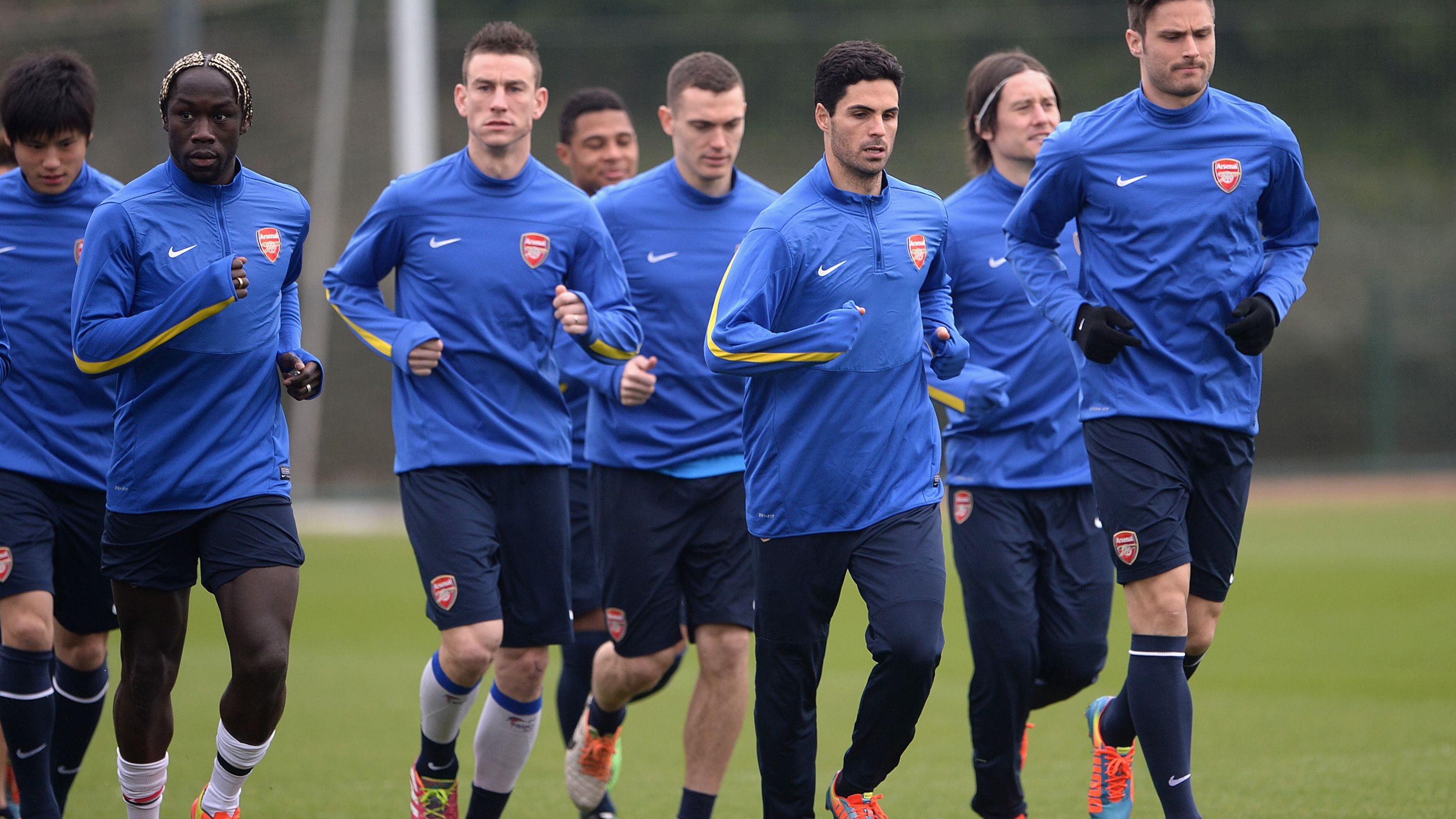 Arsenal Training Session