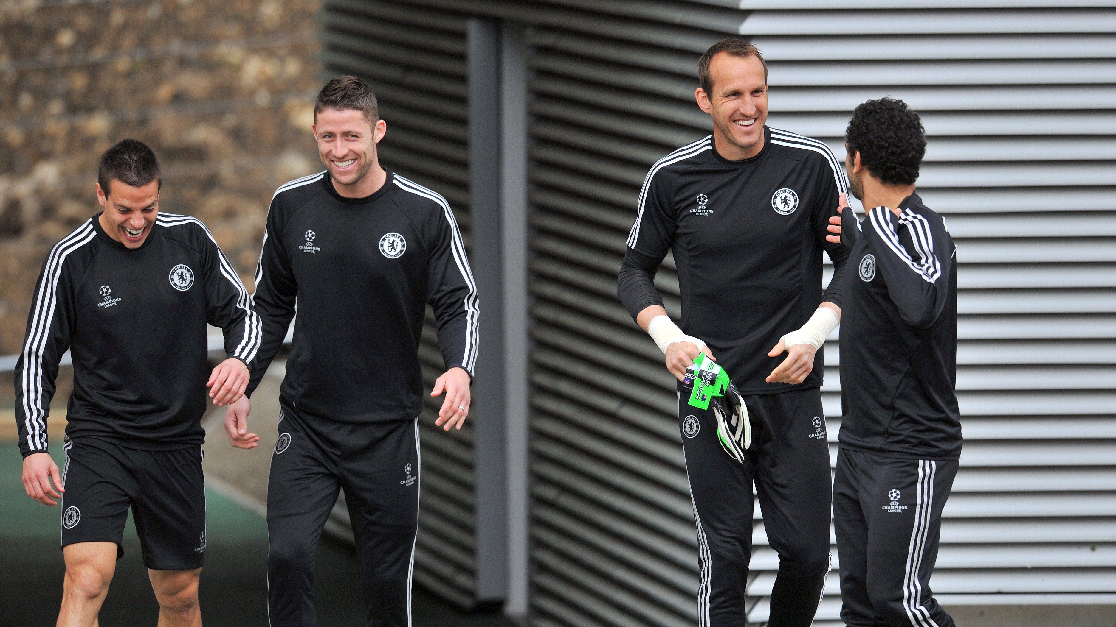FBL-EUR-C1-CHELSEA-ATLETICO MADRID-TRAINING