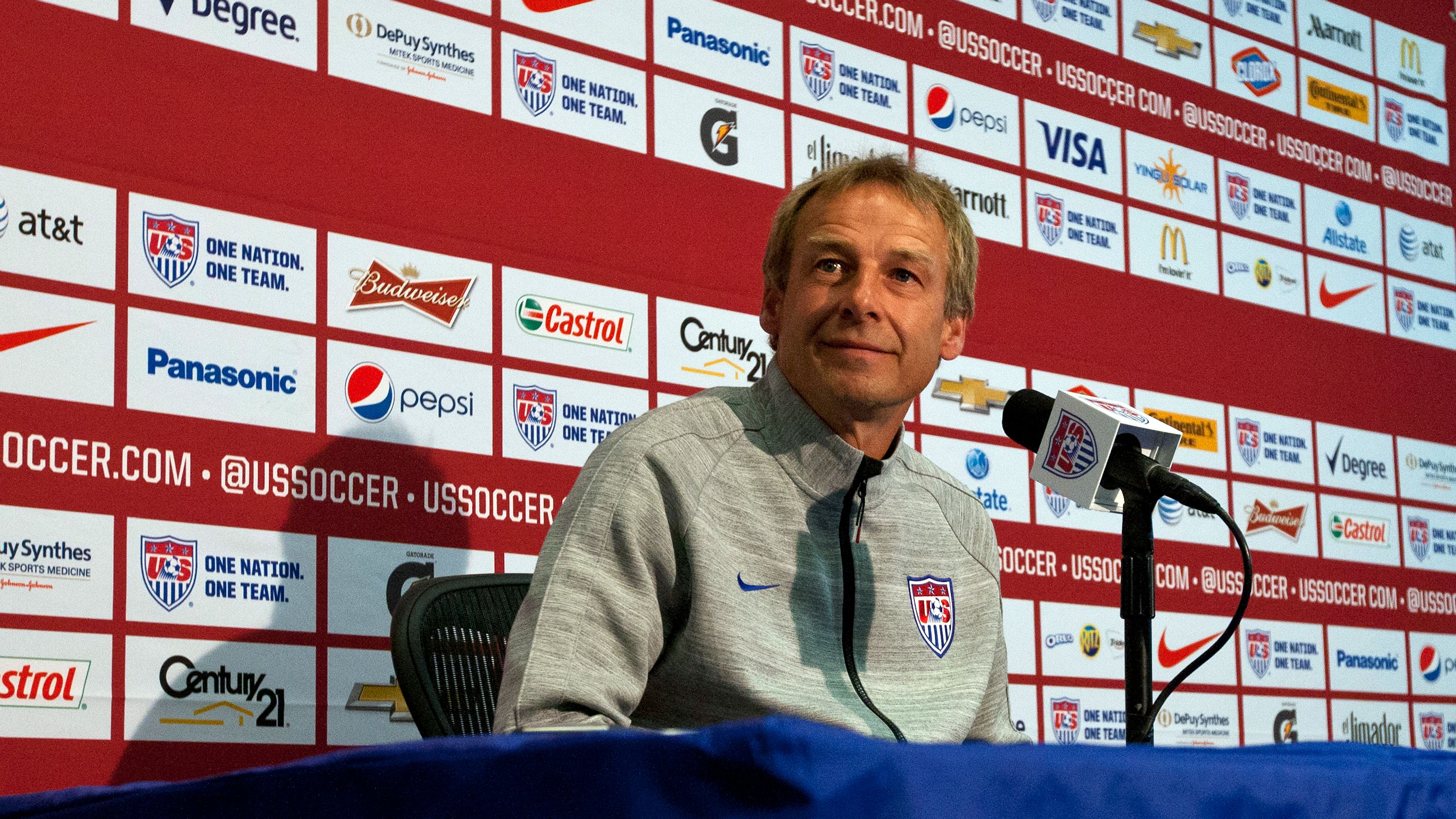 U.S. Men's National Soccer Team Head Coach Jurgen Klinsmann - Press Conference