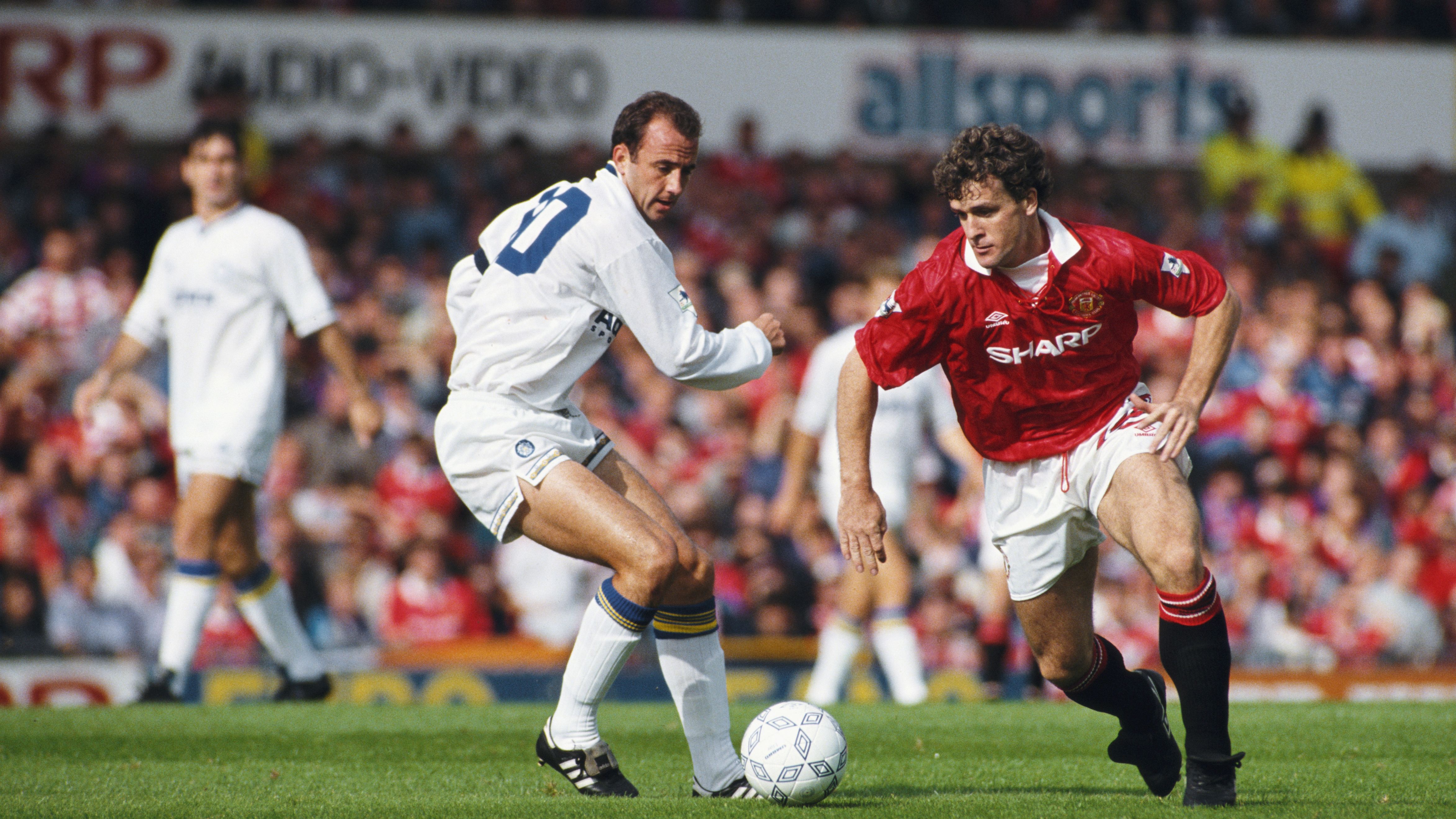 Manchester United v Leeds United Premier League 1992/93