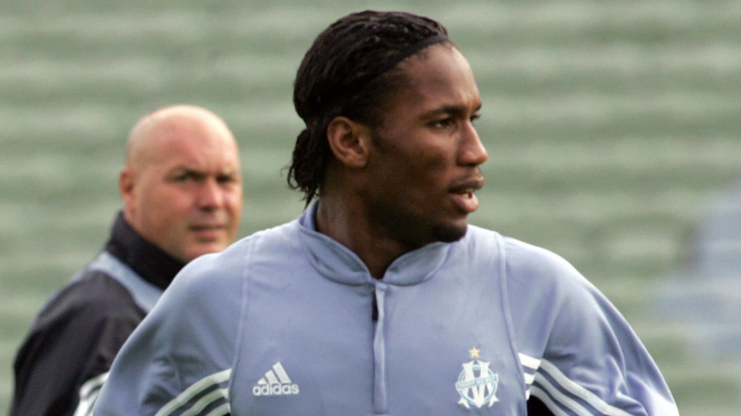 Marseilles's Ivorian forward Didier Drog