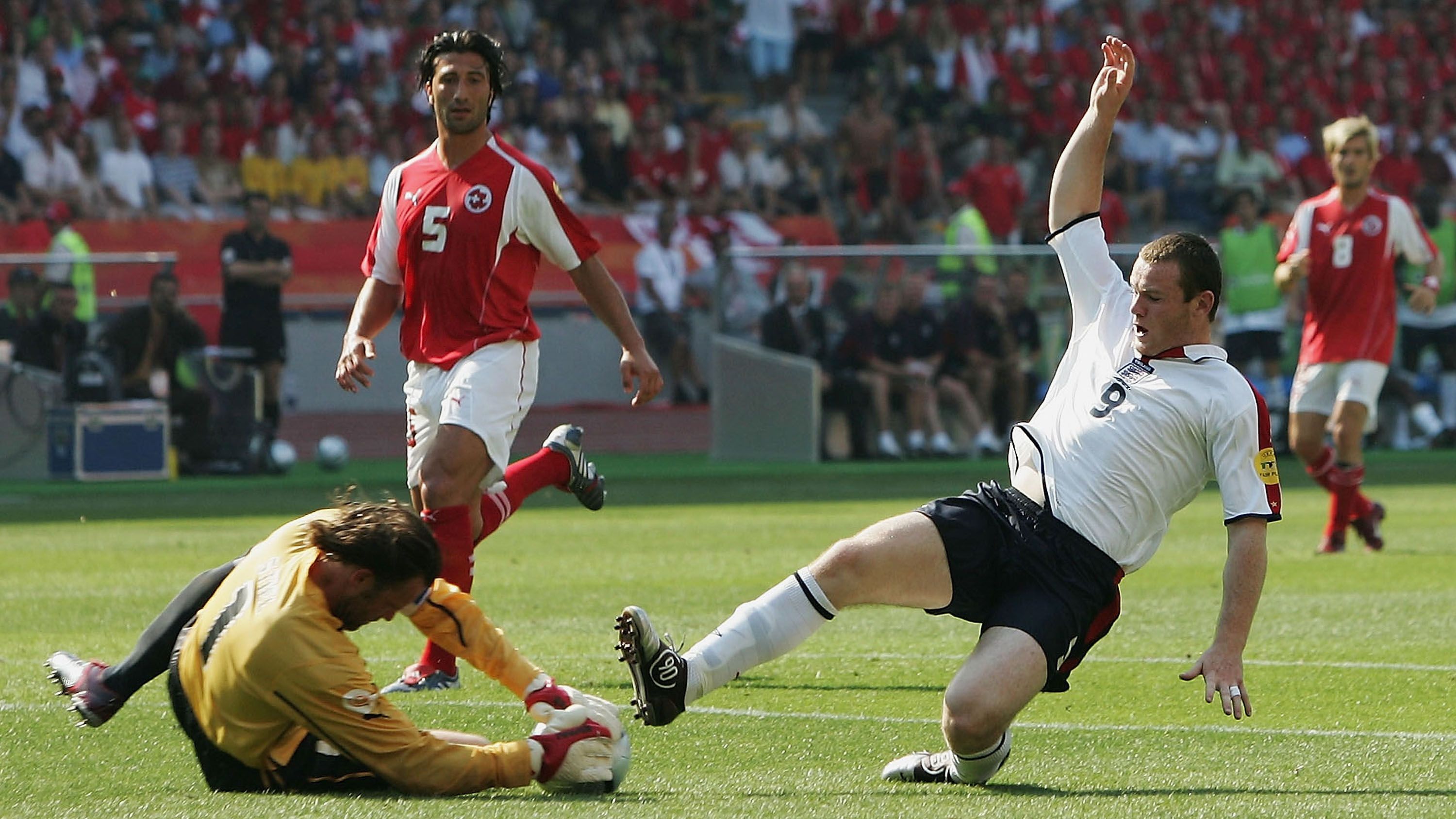 Euro 2004: England v Switzerland