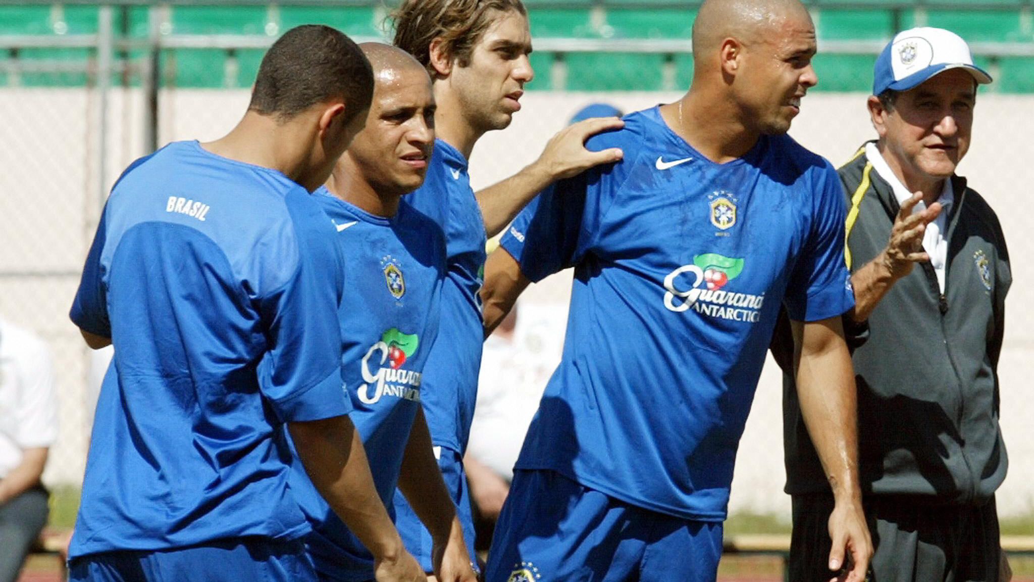 Brazilian coach Carlos Alberto Parreira