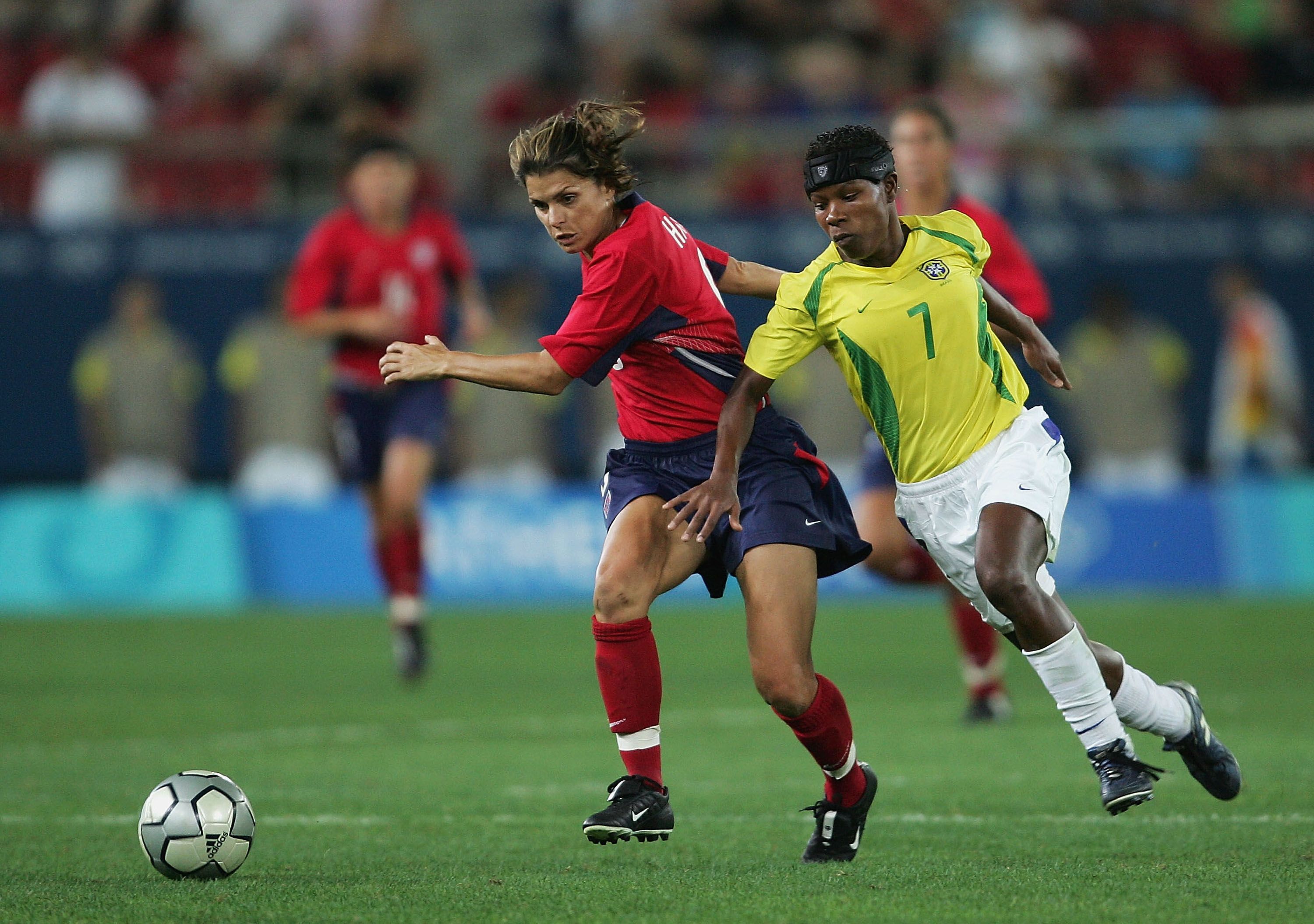 Womens Football Gold Medal Contest USA v Brazil