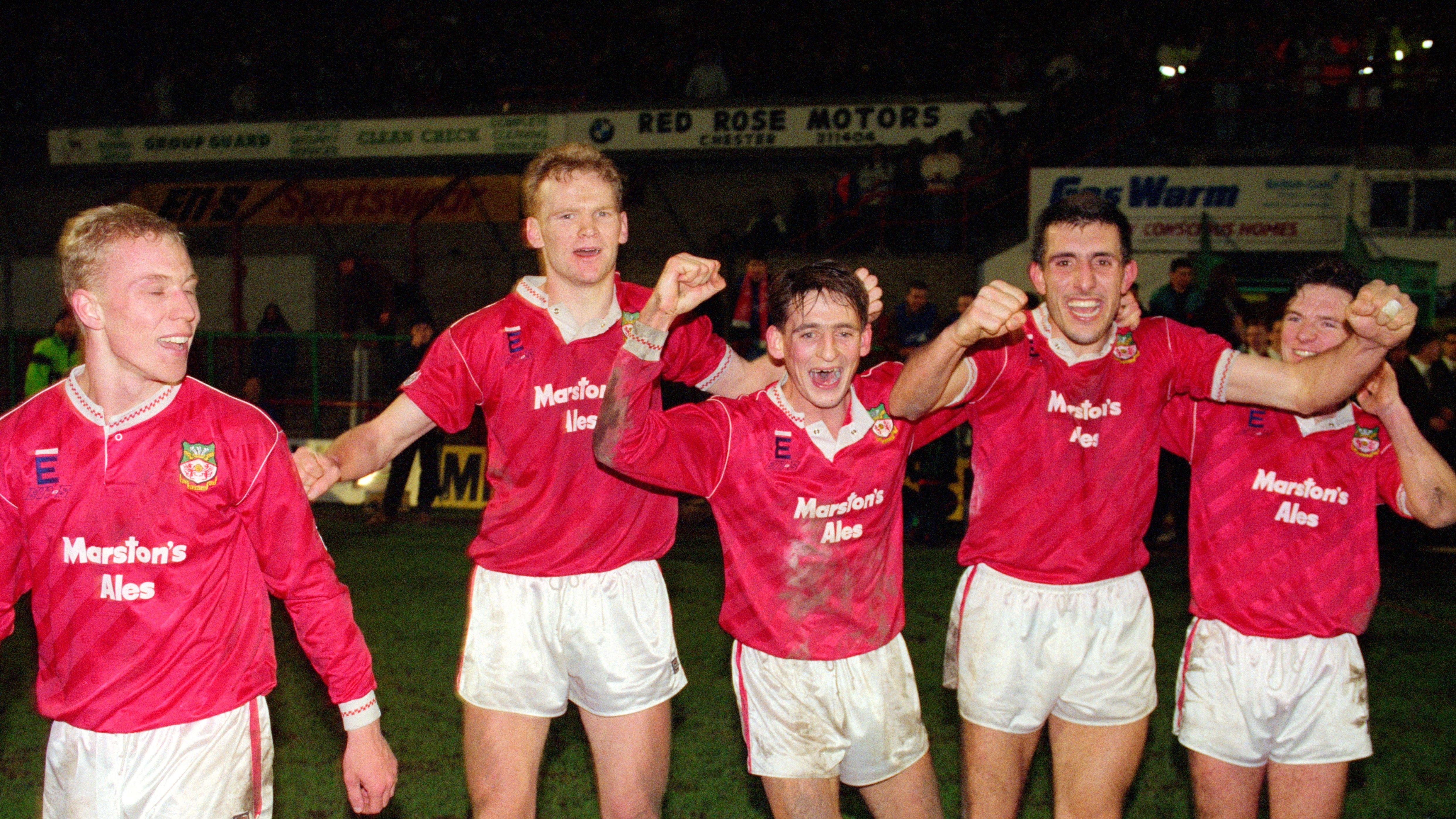 Wrexham beat Arsenal FA Cup 3rd Round 1992