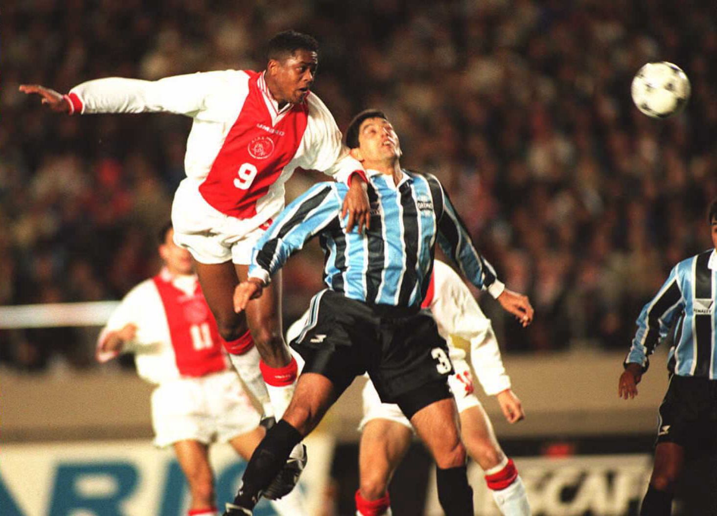 Dutch football team Ajax forward Patrick Kluivert