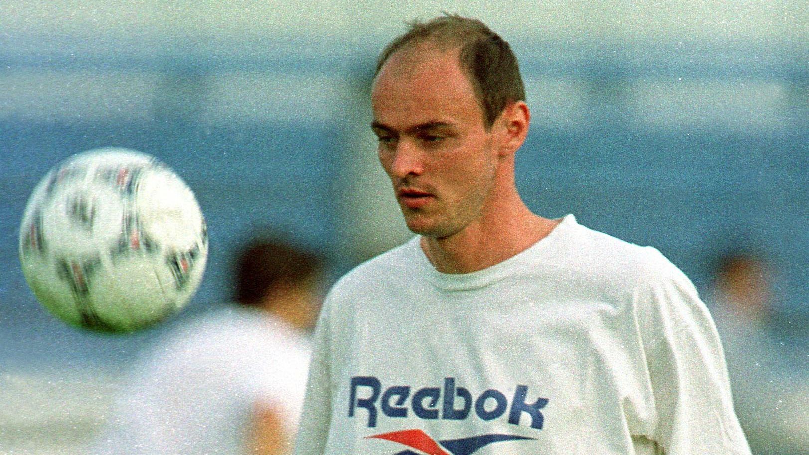 Undated file picture of Russian soccer player Vikt
