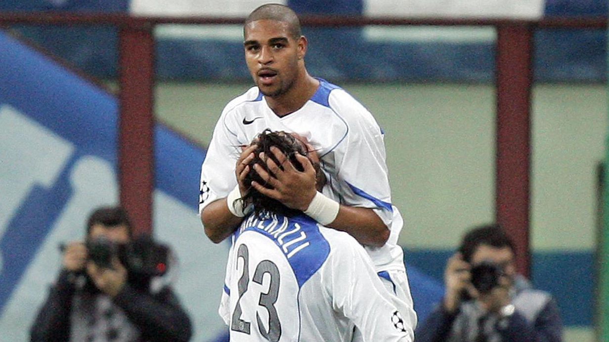 Inter Milan's Brazilian forward Adriano