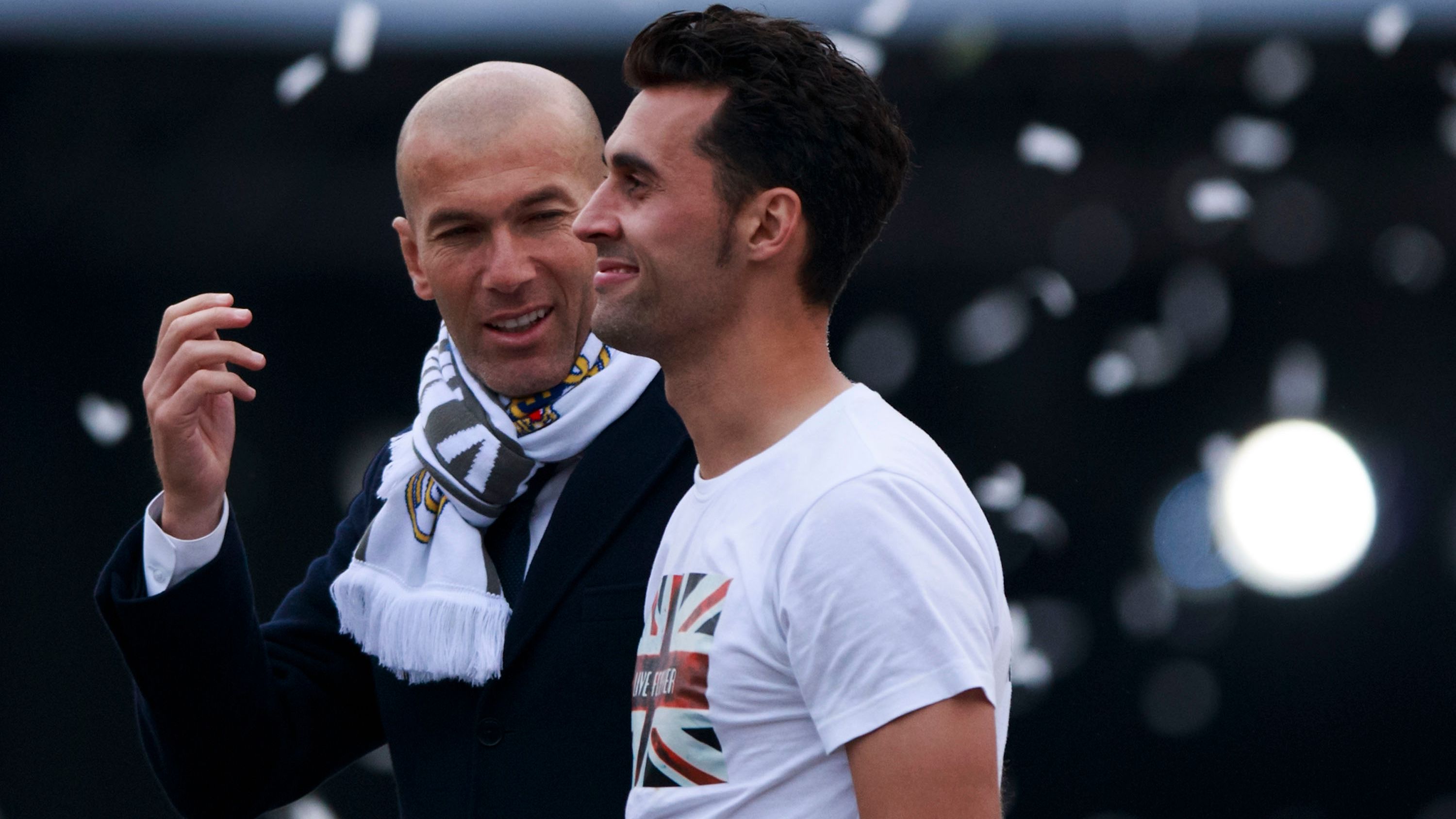 Real Madrid Celebrate After They Win Champions League Final