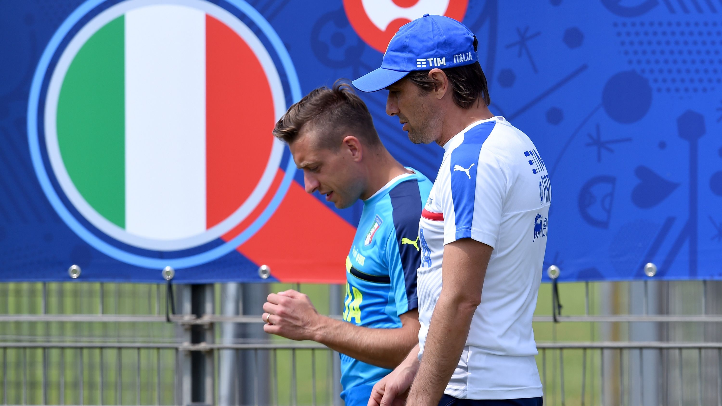 Italy Training Session And Press Conference
