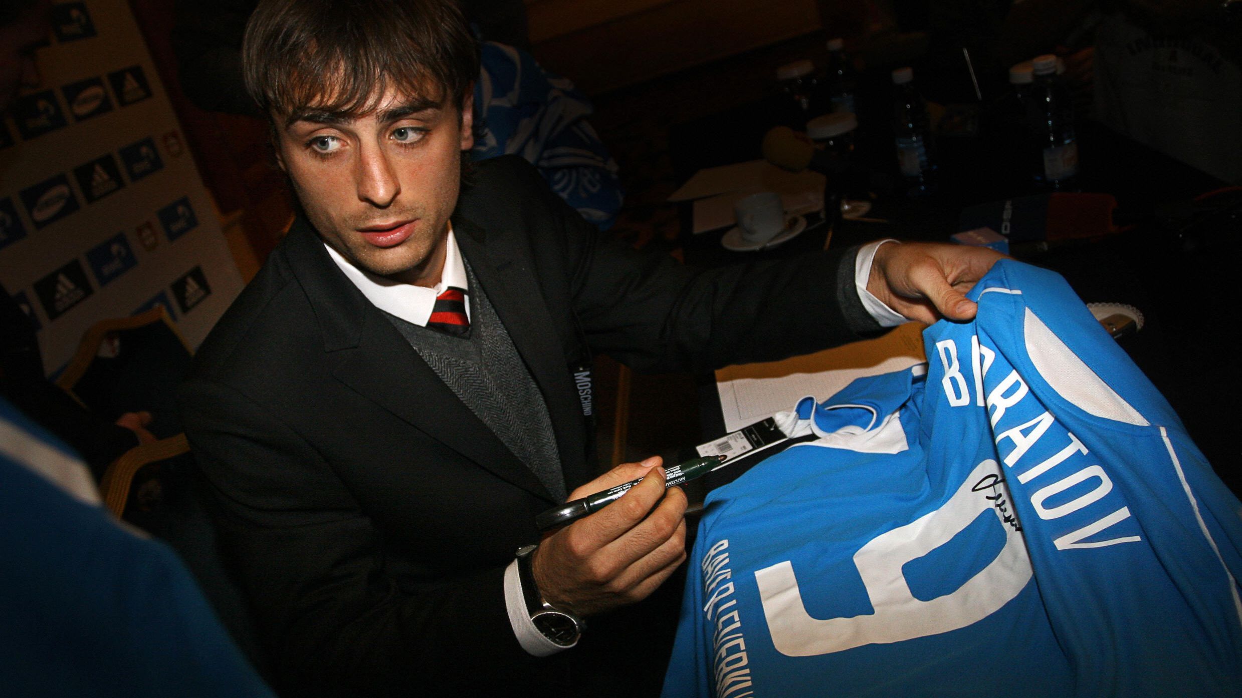 Leverkusen's Bulgarian player Dimitar Be