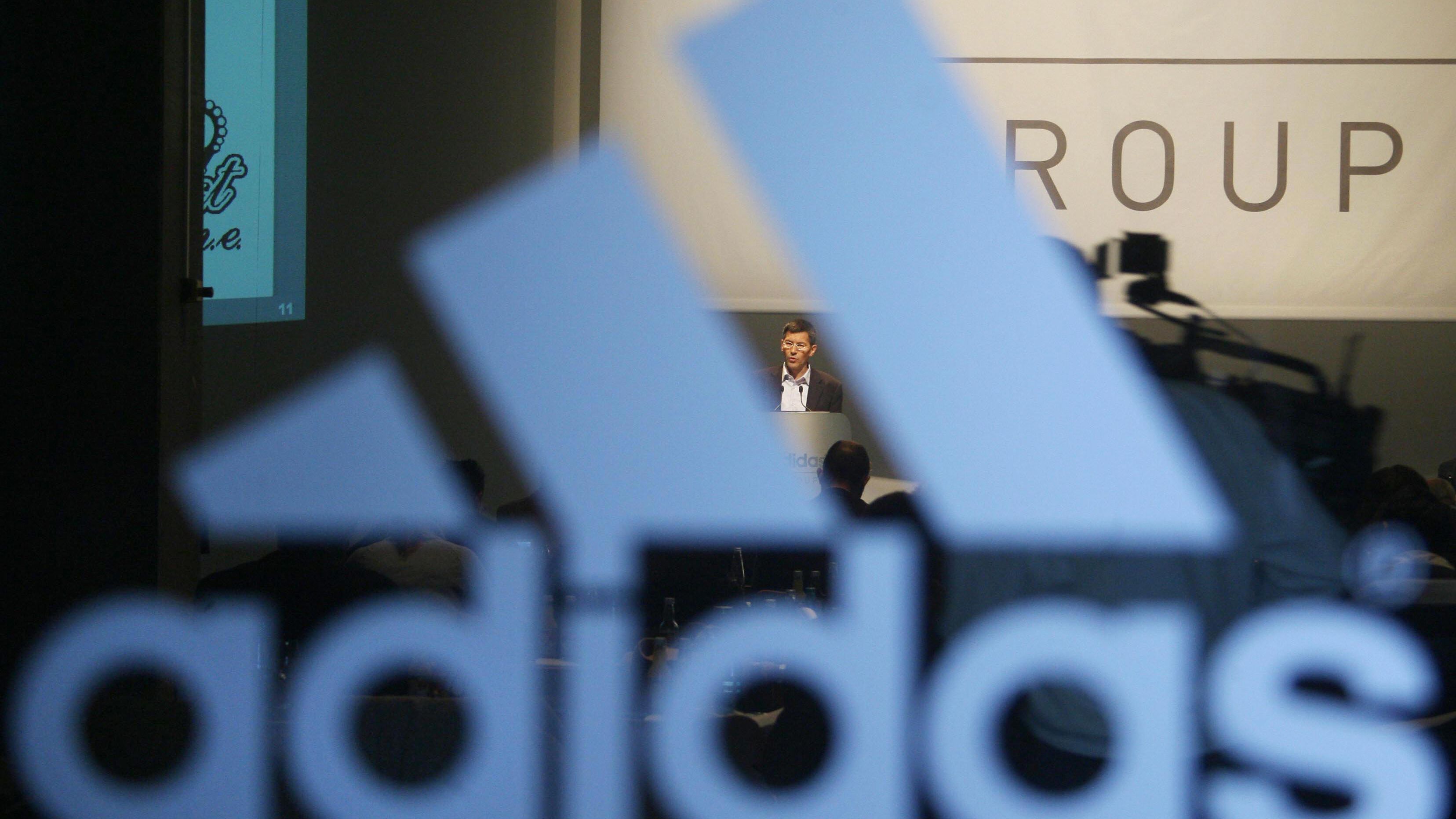 Herbert Hainer, chairman of Adidas, the