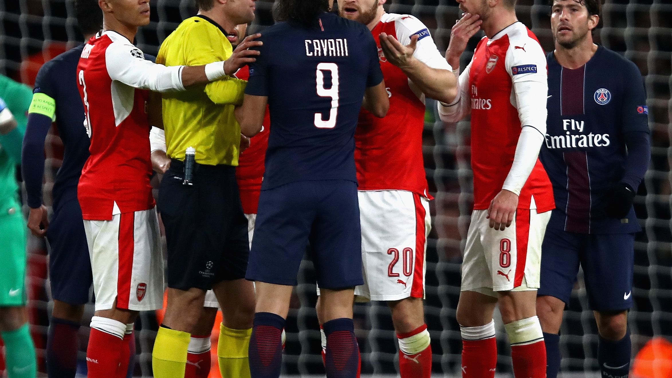 Arsenal FC v Paris Saint-Germain - UEFA Champions League