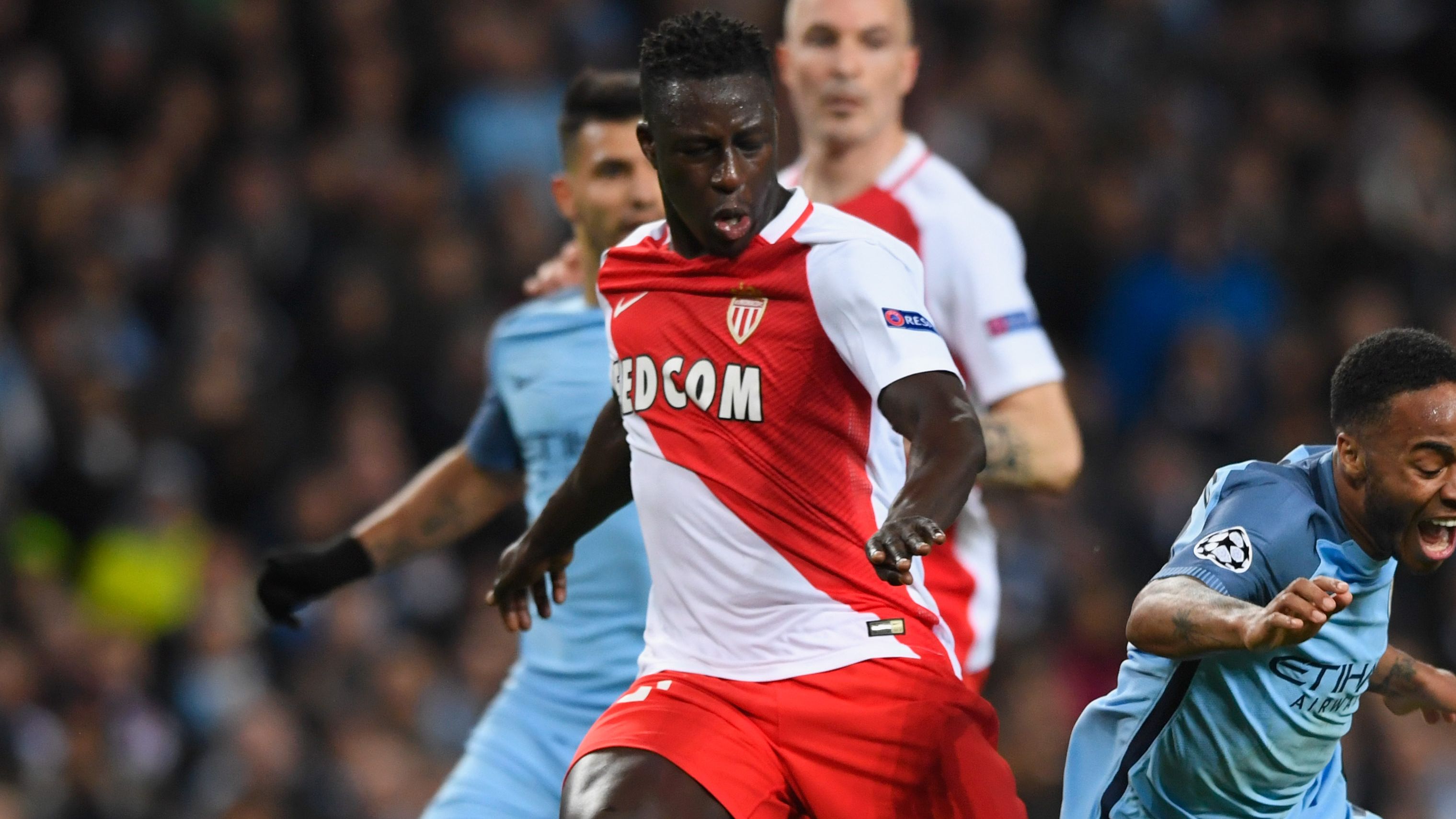 Manchester City FC v AS Monaco - UEFA Champions League Round of 16: First Leg
