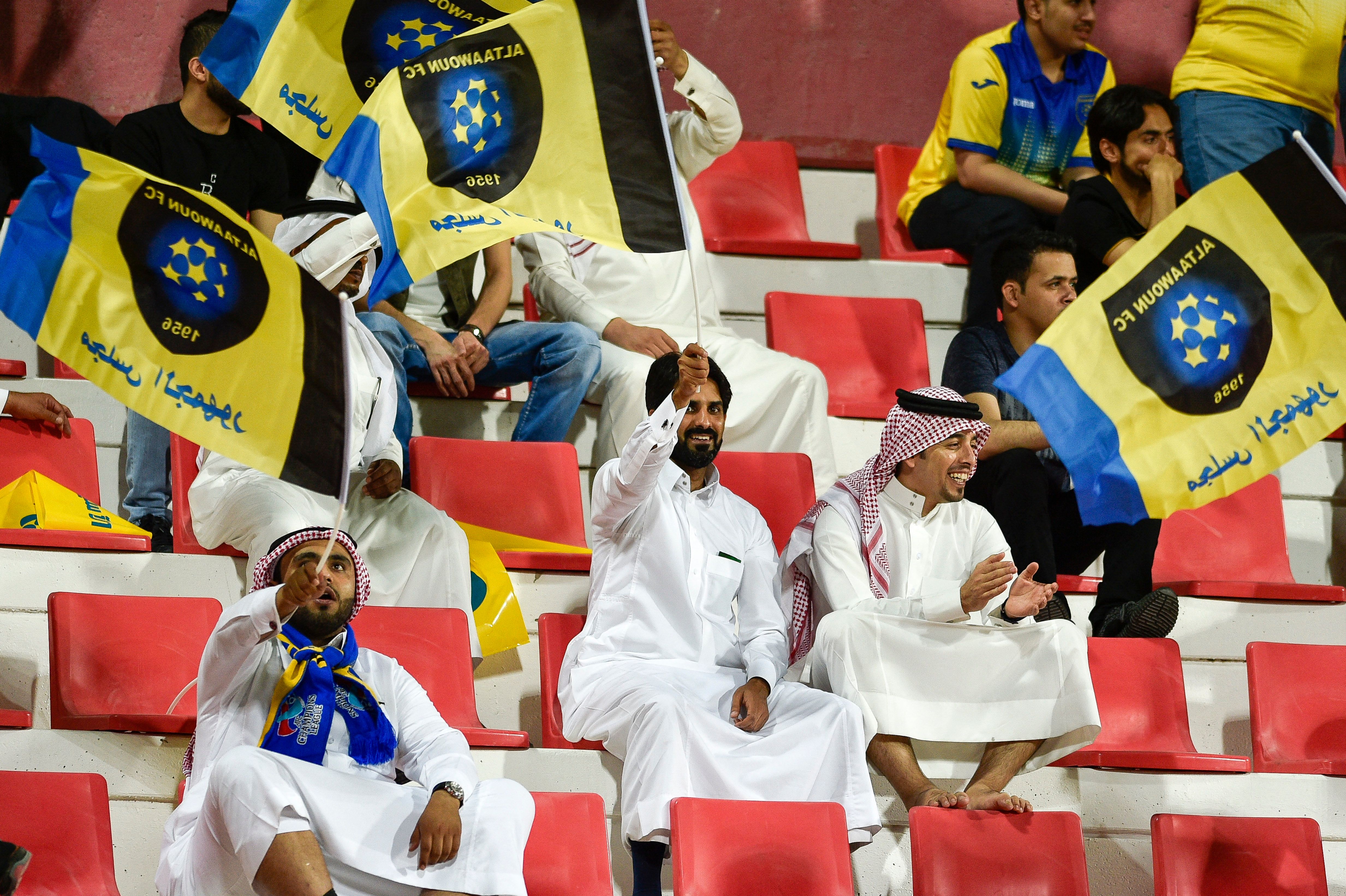 FBL-ASIA-C1-AL AHLI-AL TAAWOUN-FANS