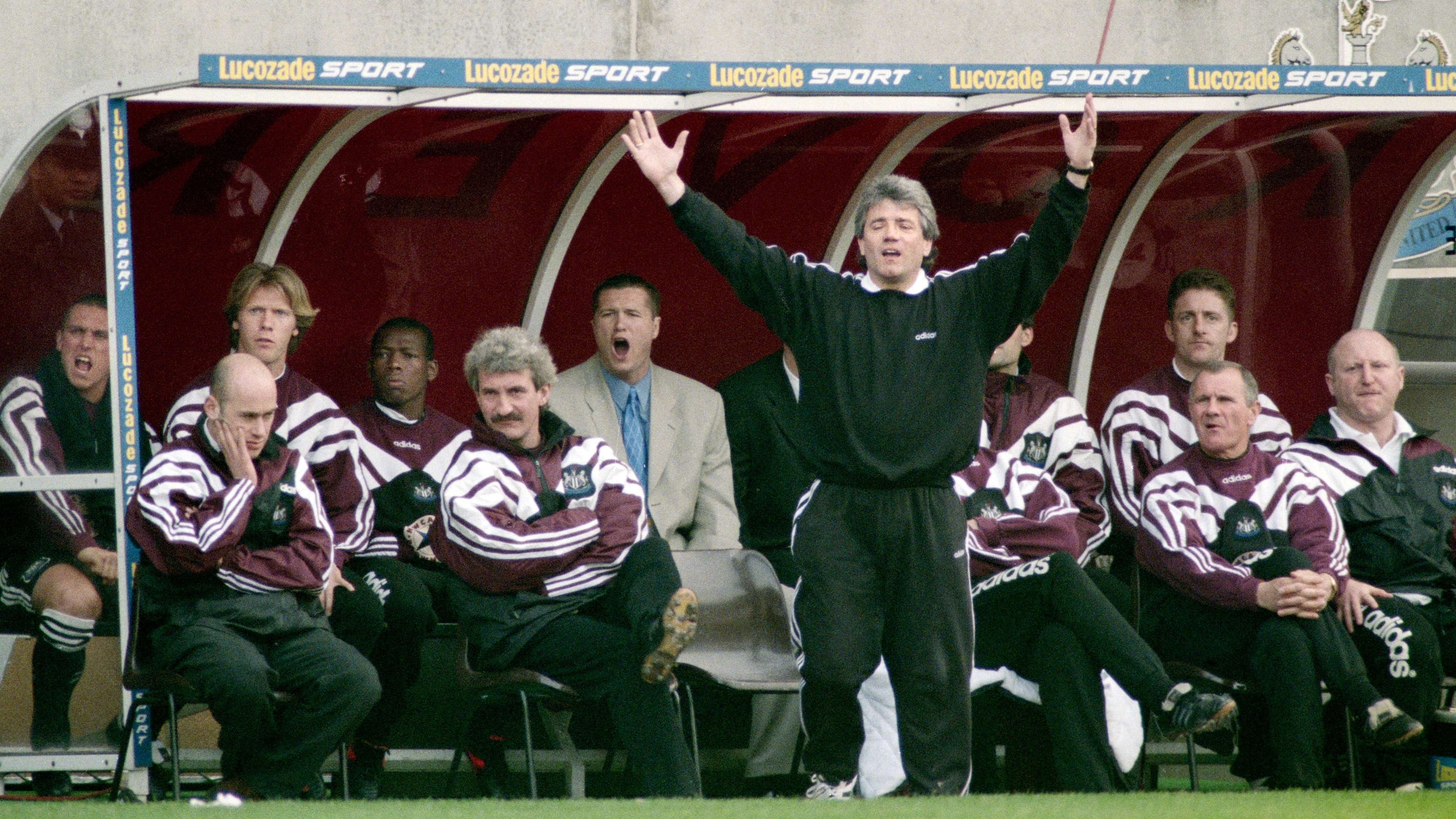 Kevin Keegan Newcastle United v Totenham Hotspur May 1996
