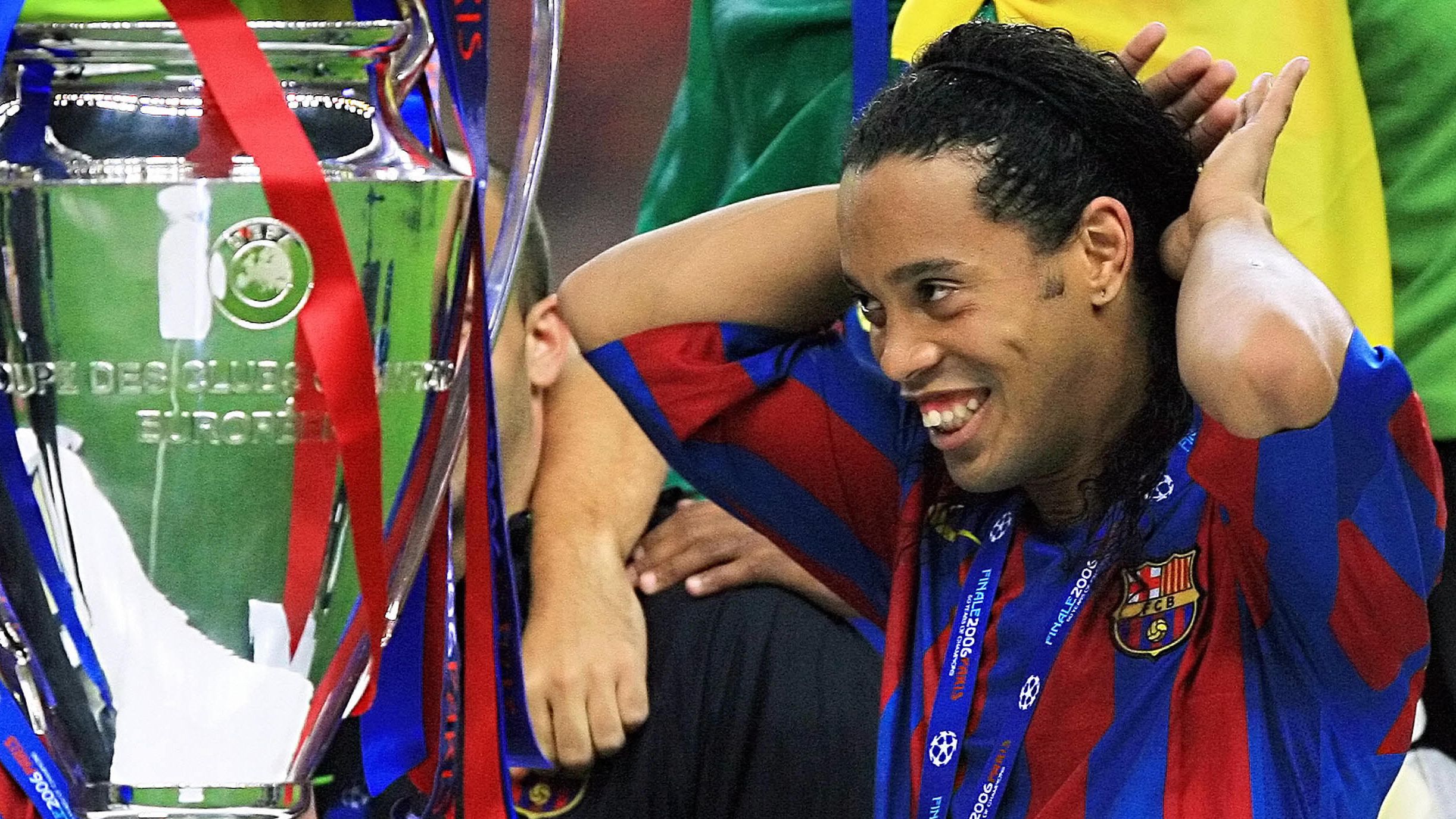 Barcelona's Brazilian midfielder Ronaldi