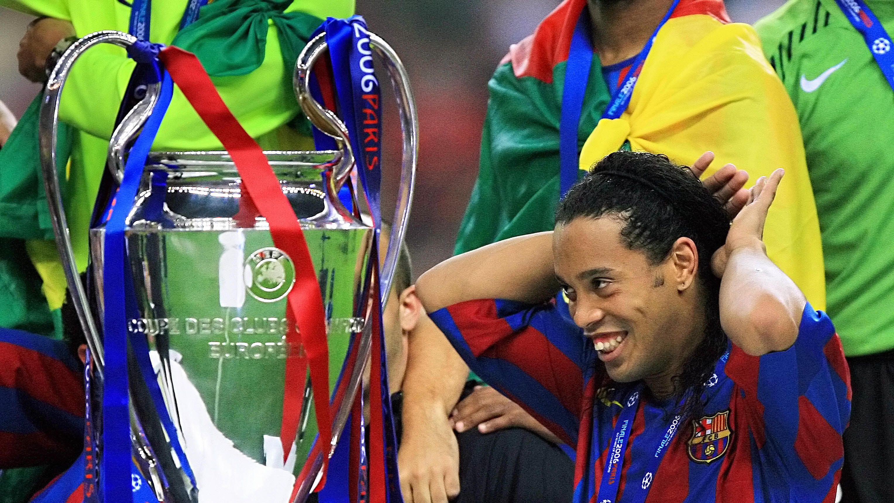 Barcelona's Brazilian midfielder Ronaldi