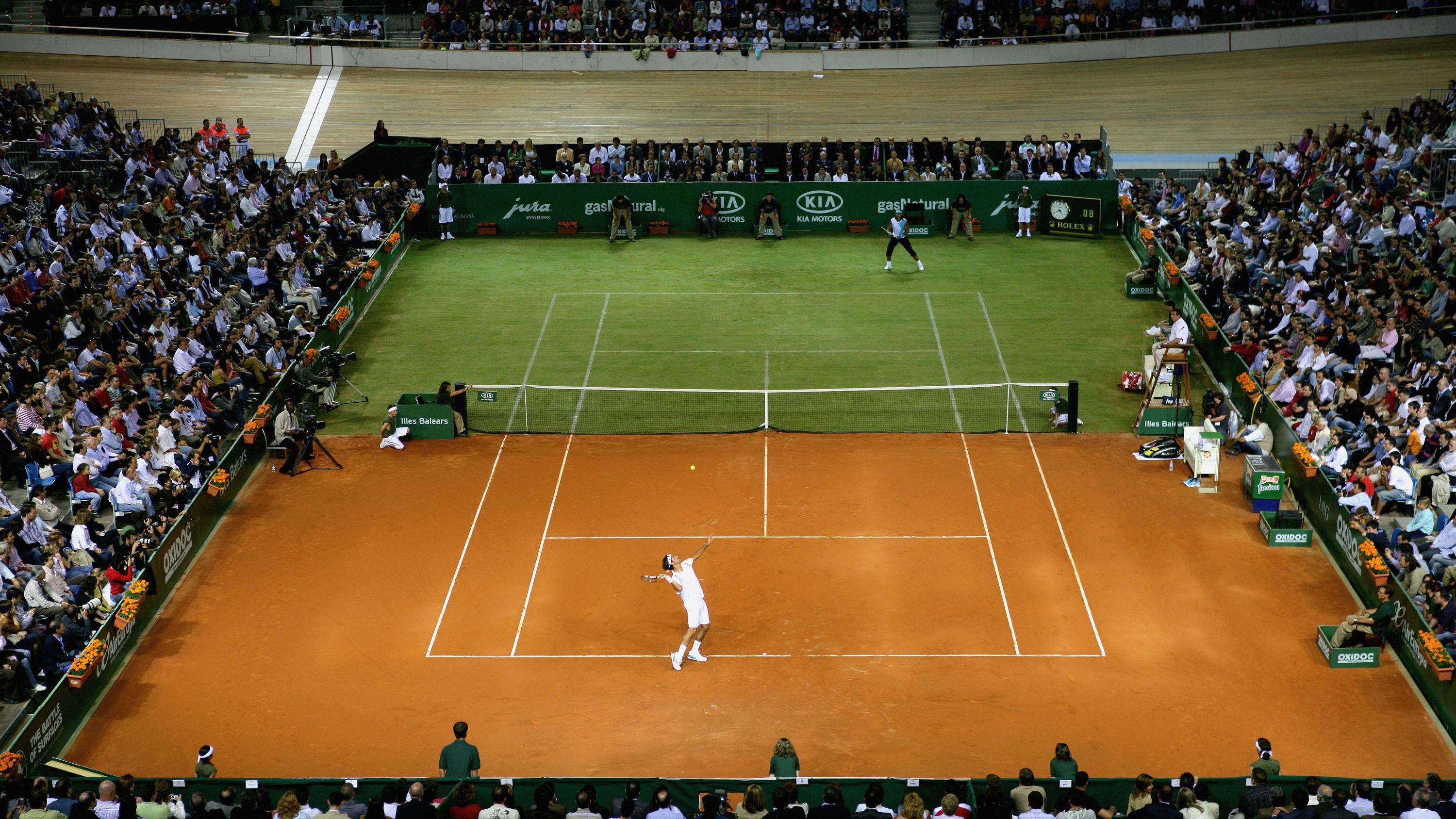 The Battle of the Surfaces- Rafael Nadal v Roger Federer