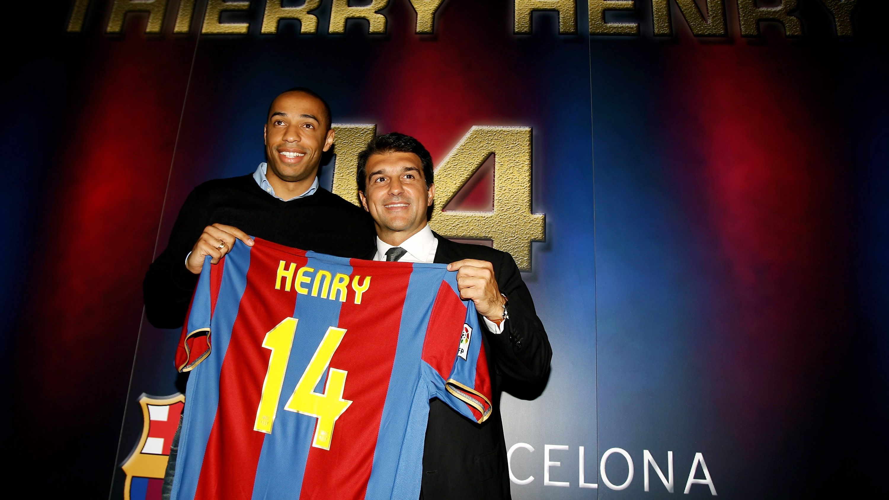 Thierry Henry Signs For Barcelona