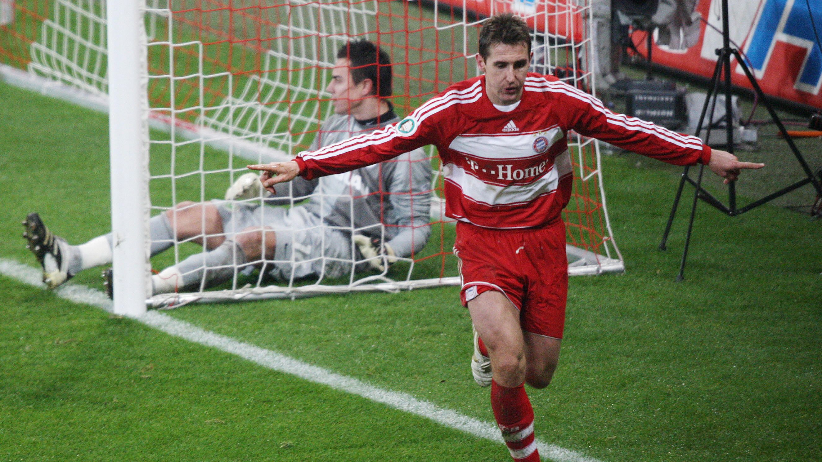Bayern Munich's striker Miroslav Klose (