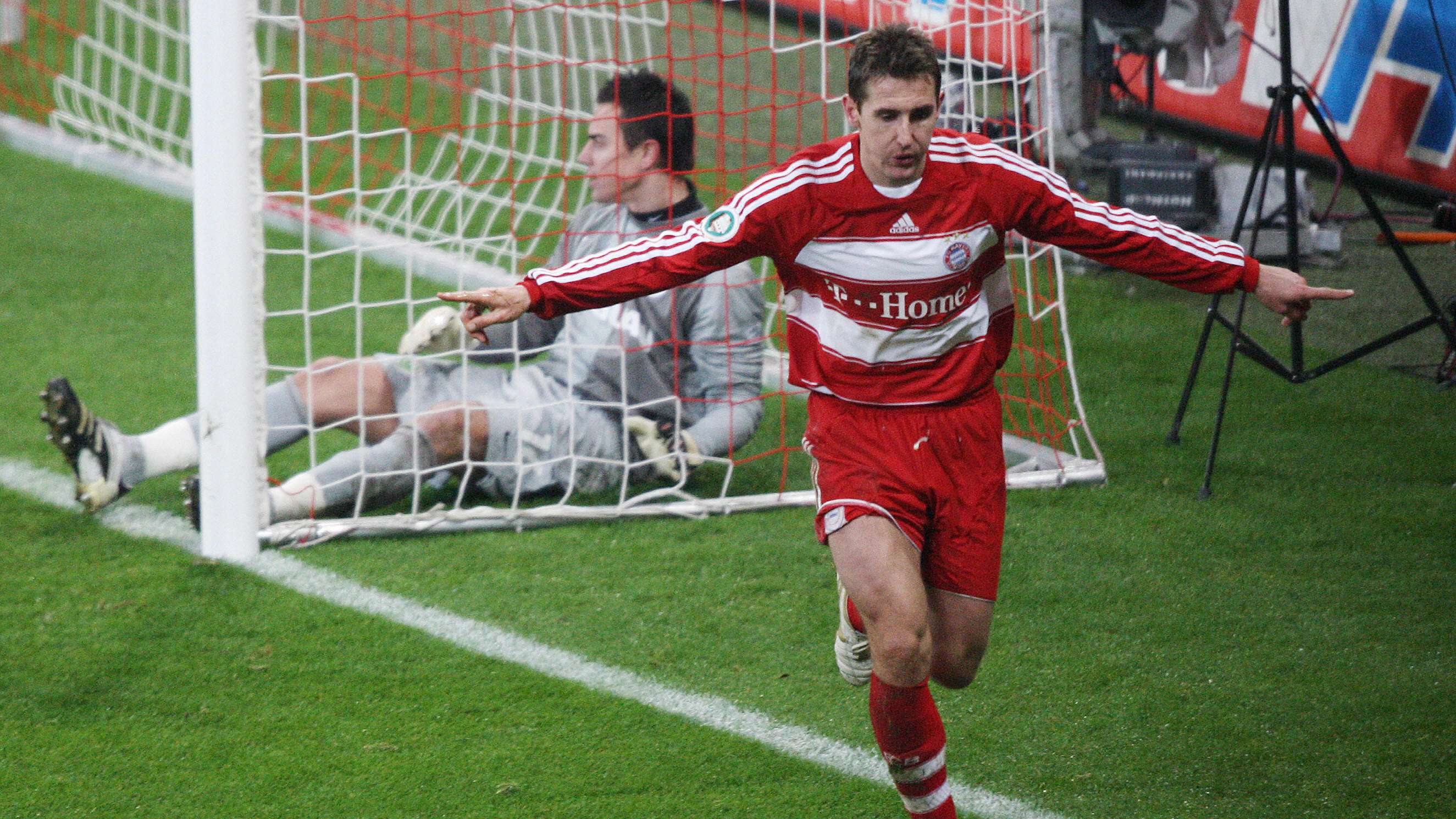 Bayern Munich's striker Miroslav Klose (