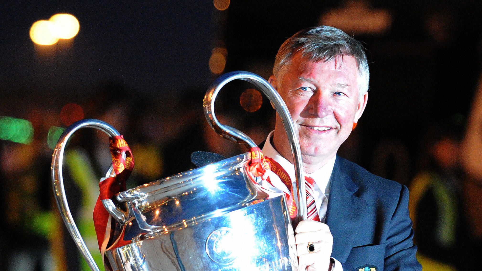 Manchester United manager Alex Ferguson