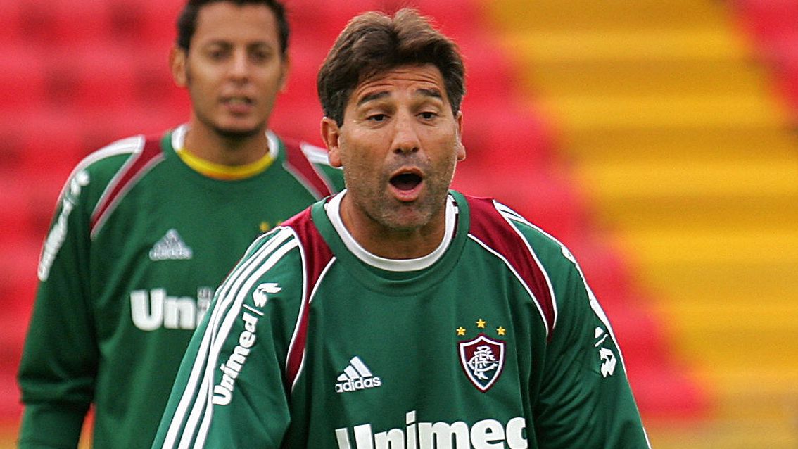 Coach of Brazilian football team Flumine