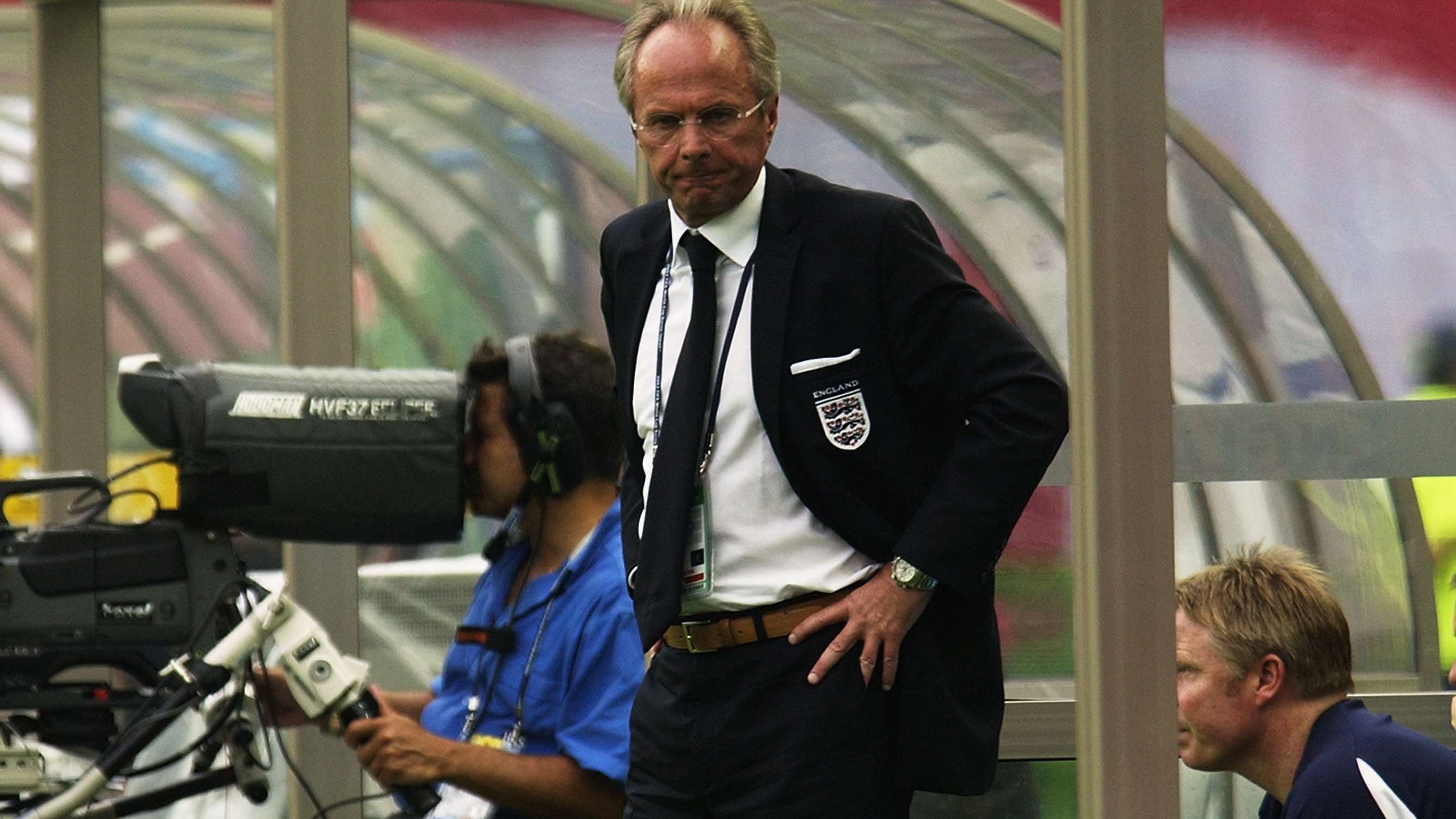 Sven Goran Eriksson of England