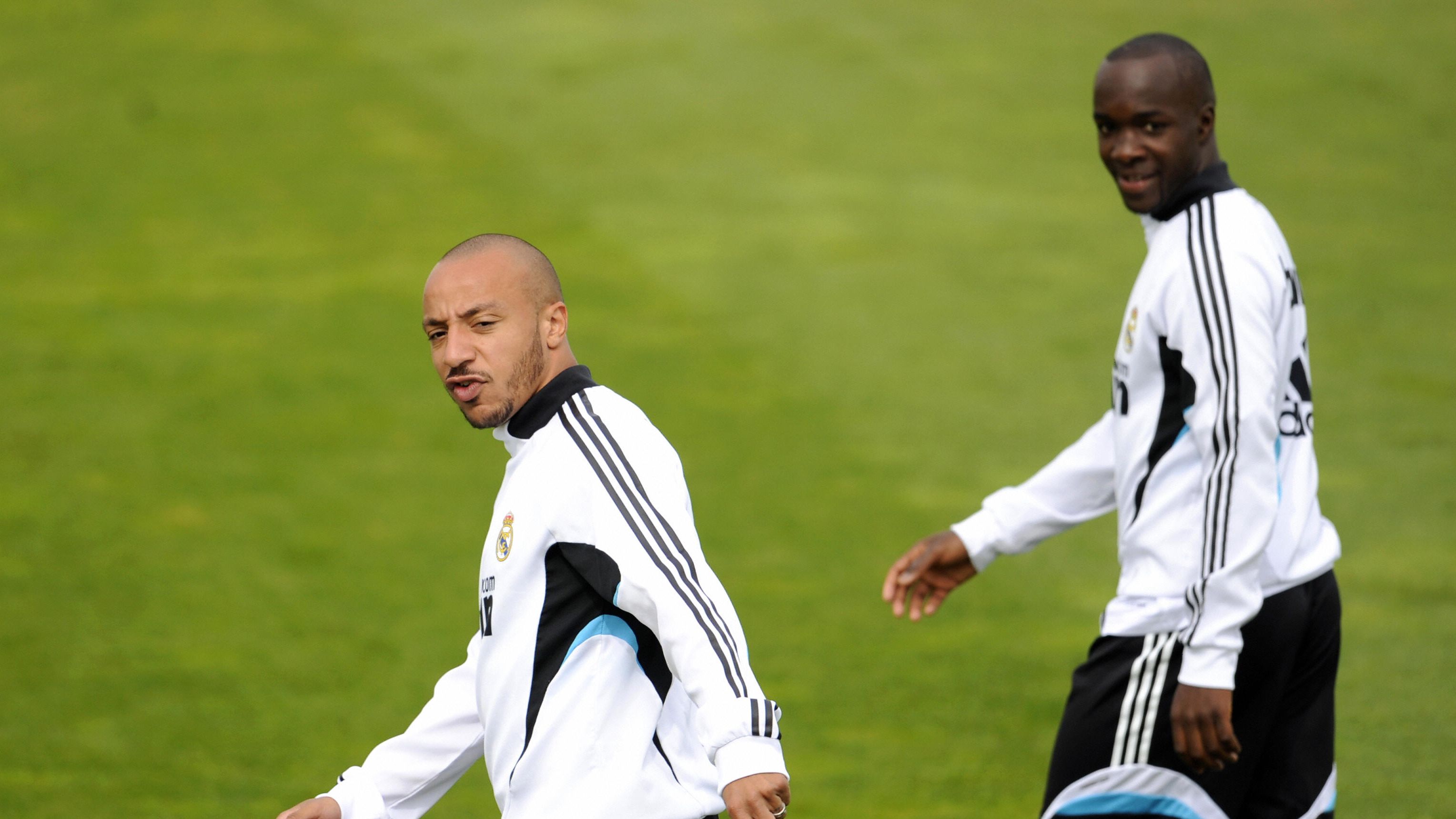 Real Madrid's French midfielders Julien