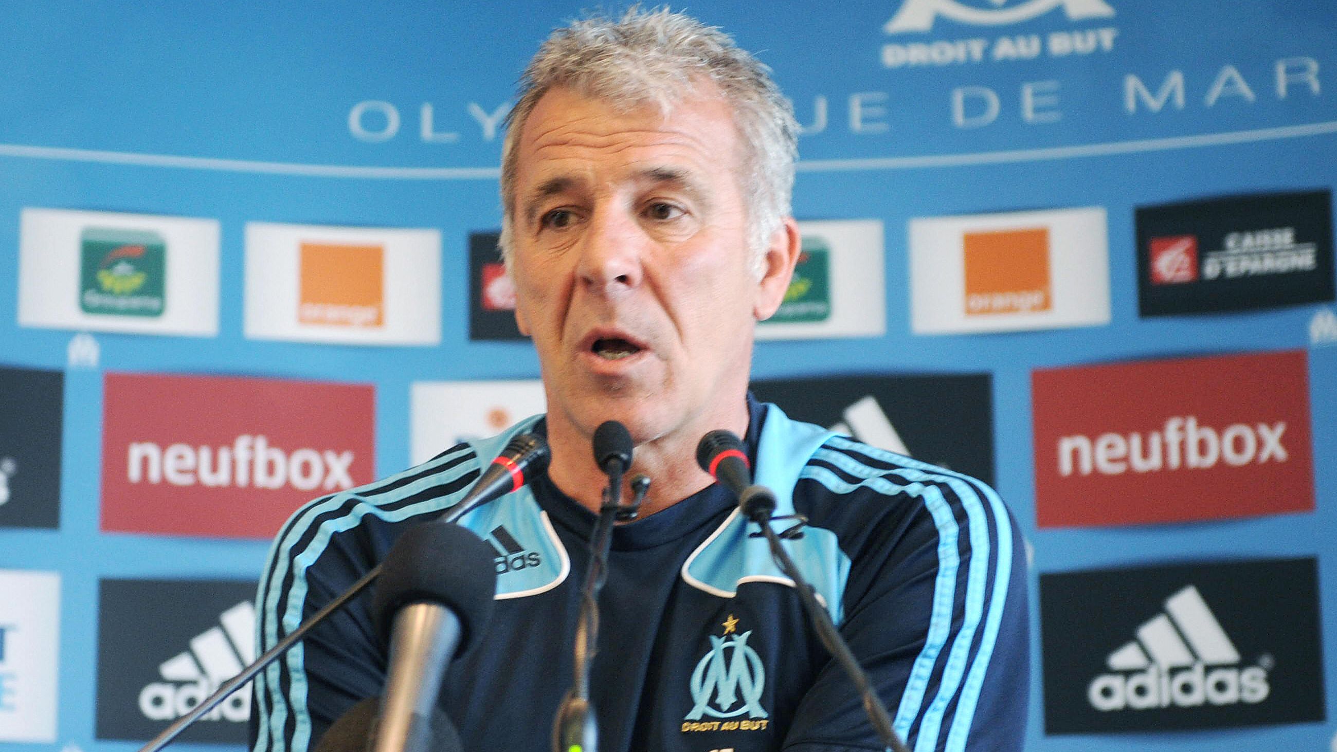Olympique de Marseille Belgian coach Eri