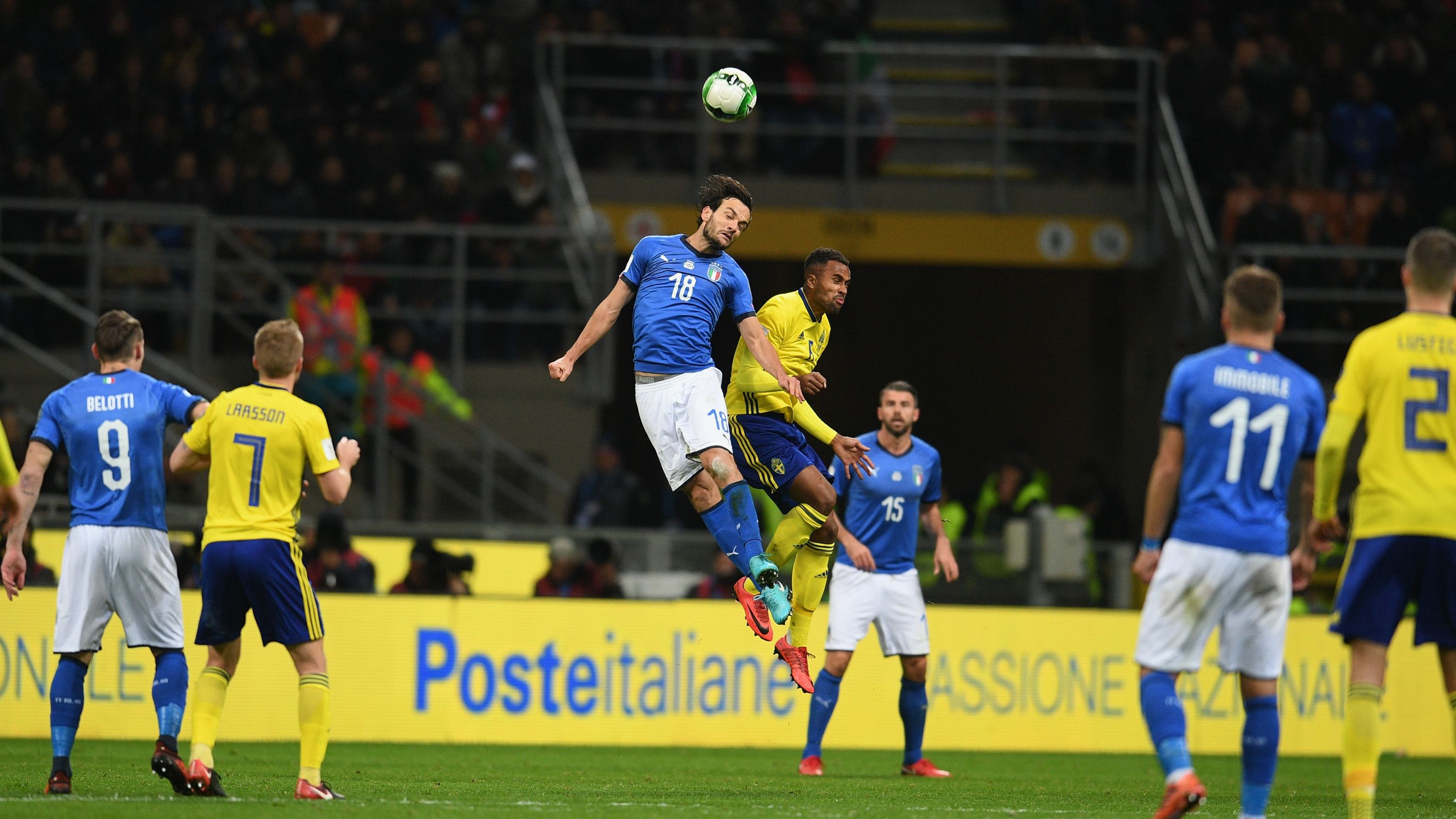 Italy v Sweden - FIFA 2018 World Cup Qualifier Play-Off: Second Leg